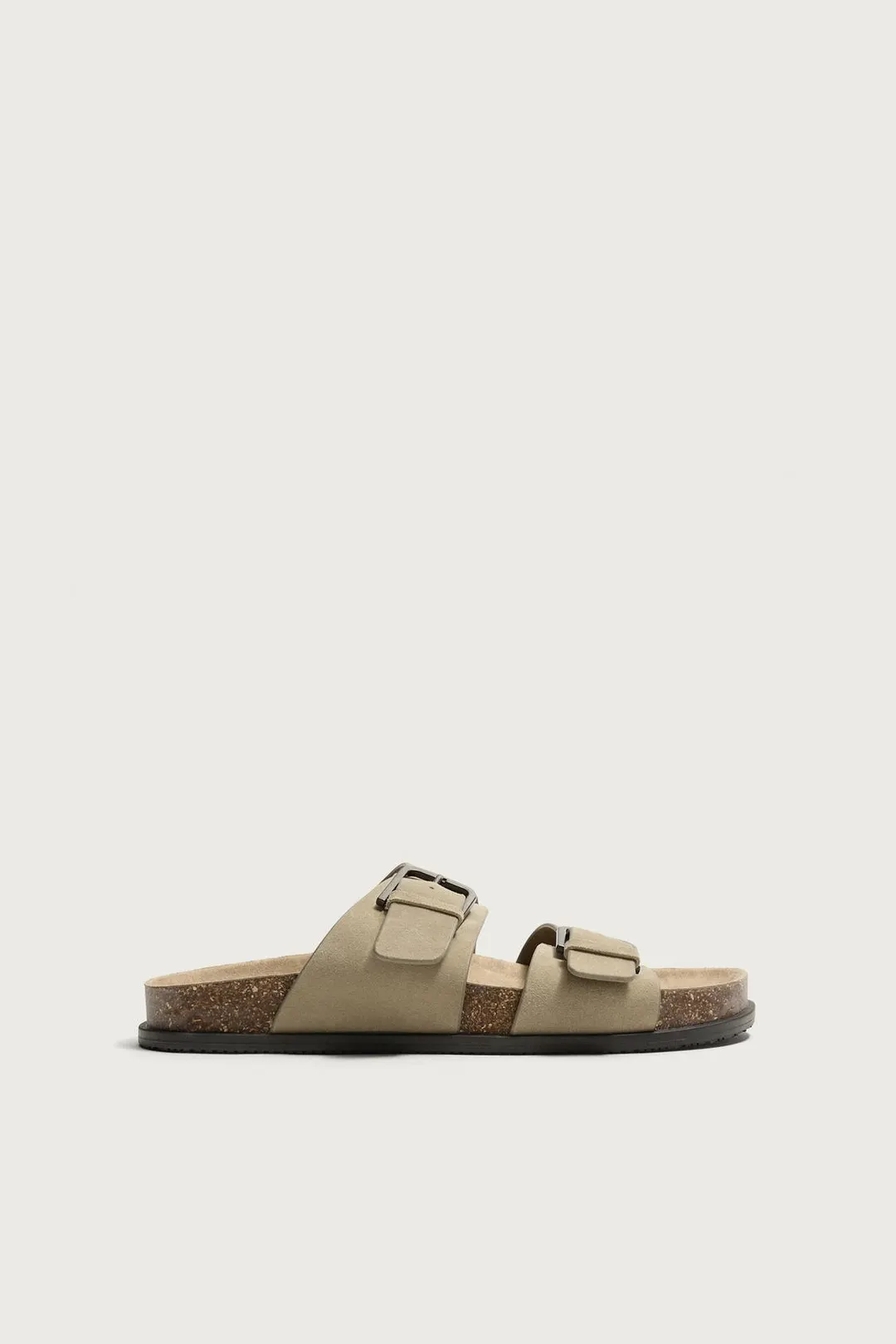 Сандалии из кожи с ремешками, Zara