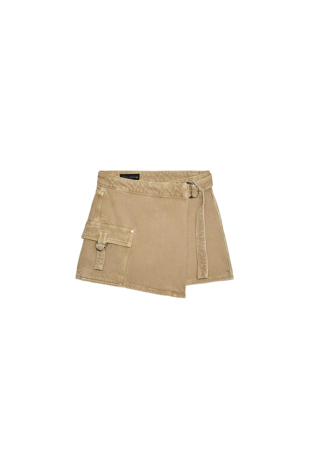 Юбка-шорты карго с запахом, Zara