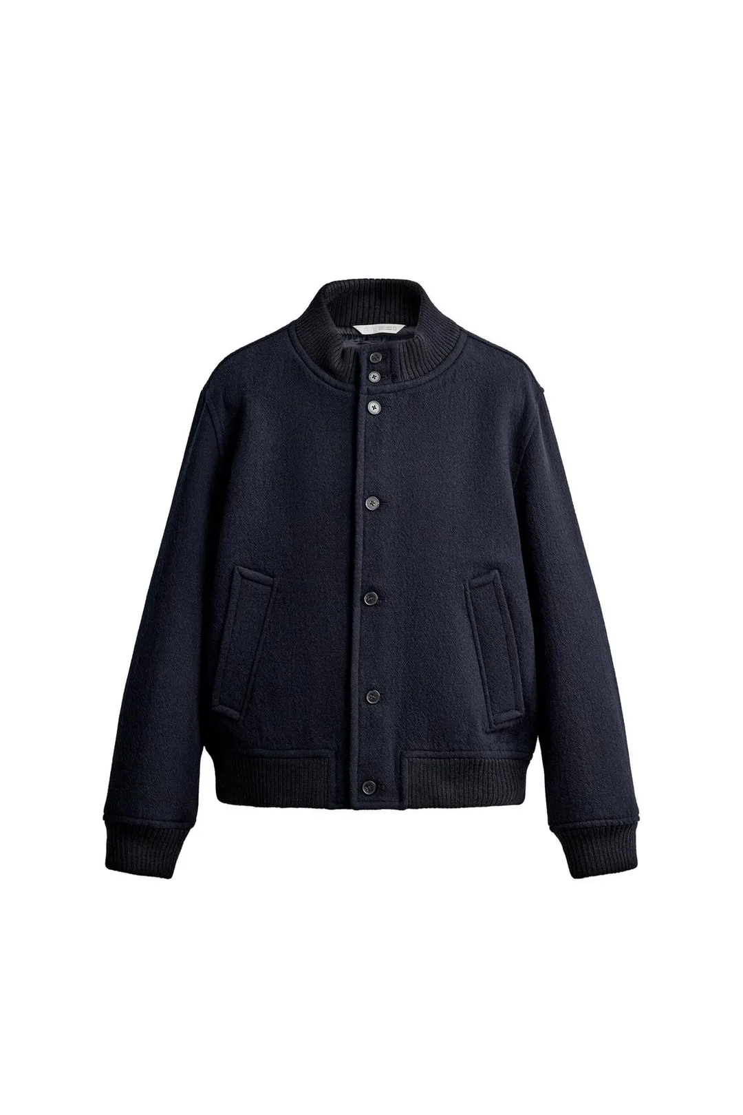 Свободная куртка из смесовой шерсти, Zara