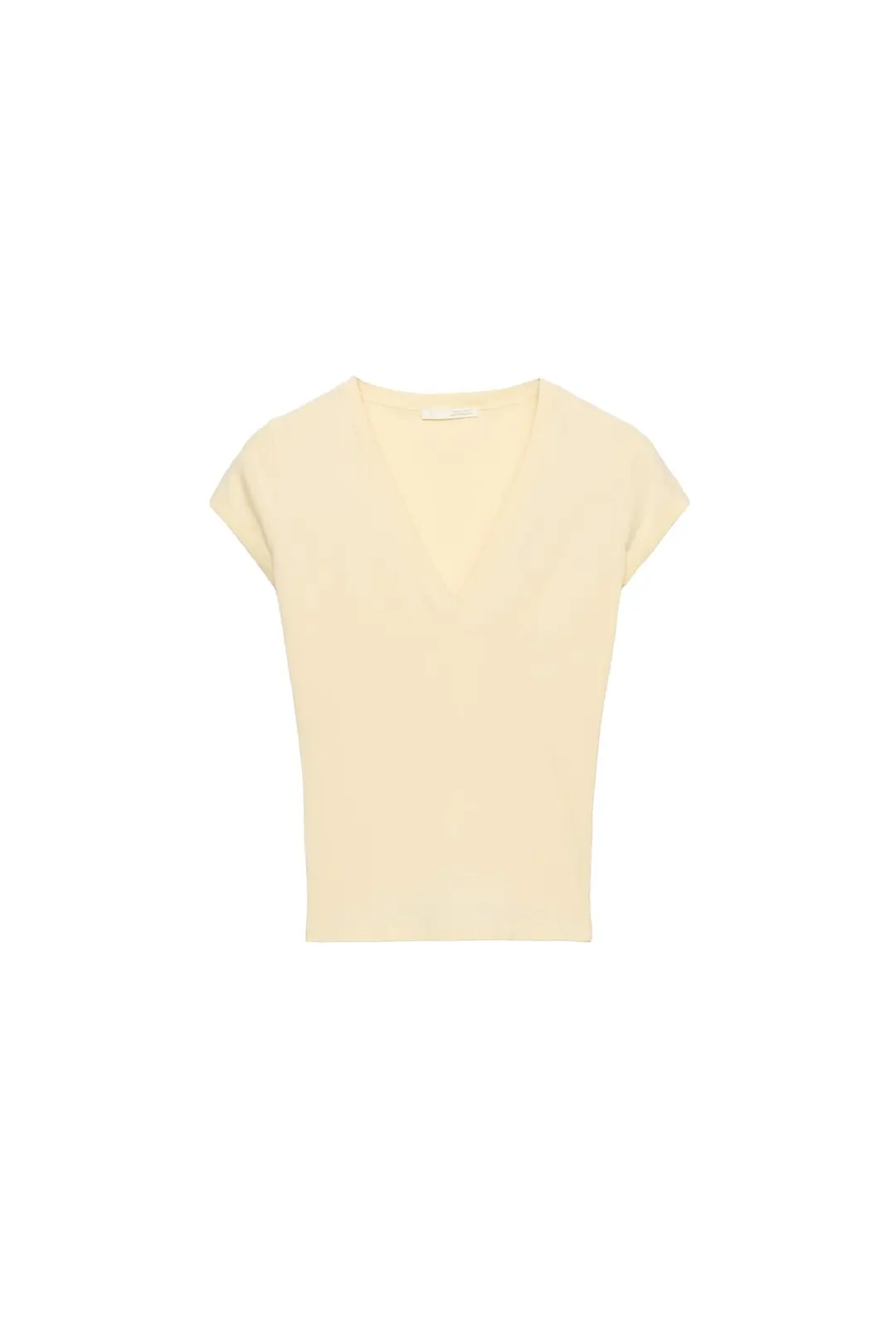 Футболка с V-образным вырезом, Zara