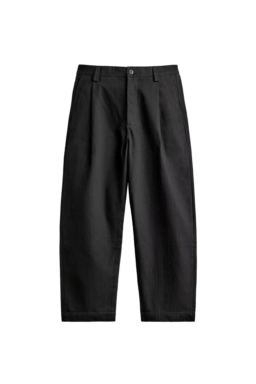 Чиносы свободного кроя со складками, Zara
