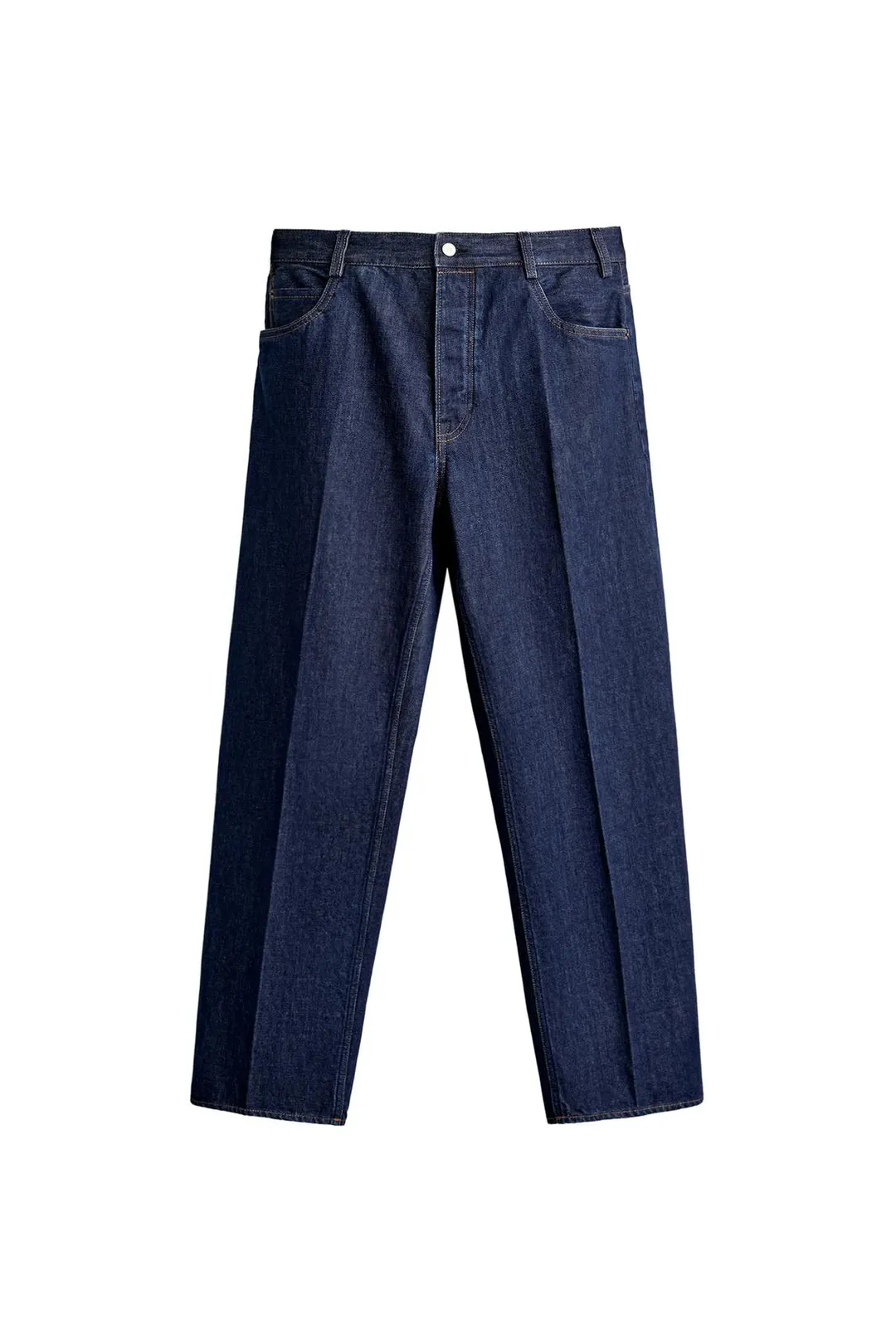 Джинсы свободного кроя со стрелками, Zara