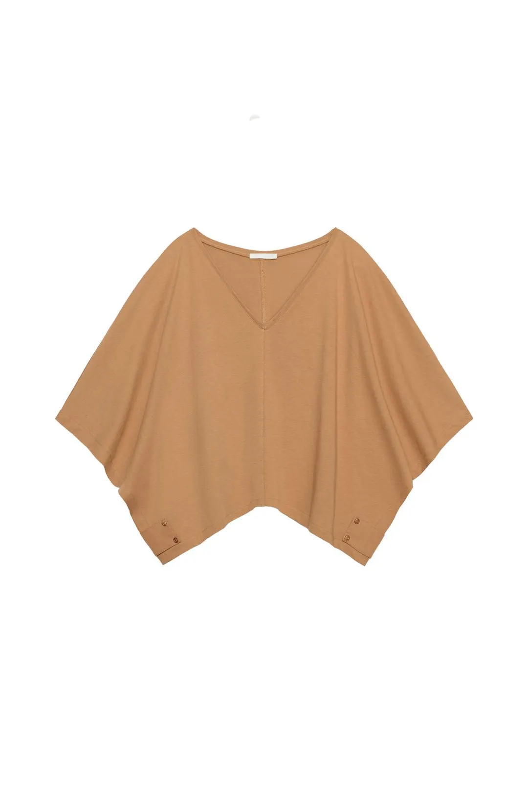 Футболка из хлопка с кейпом, Zara