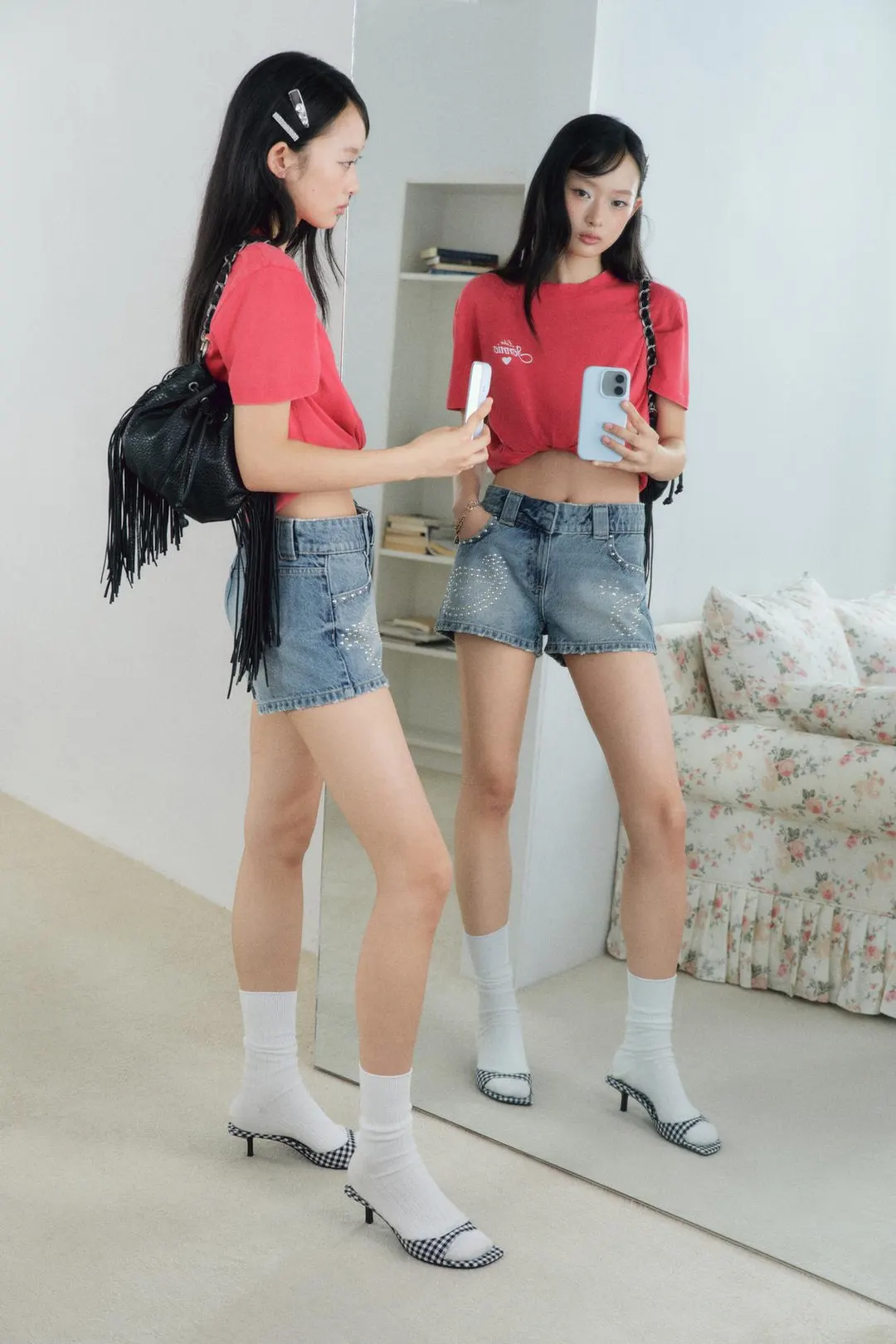 Футболка с эффектом стирки JENNIE, Zara