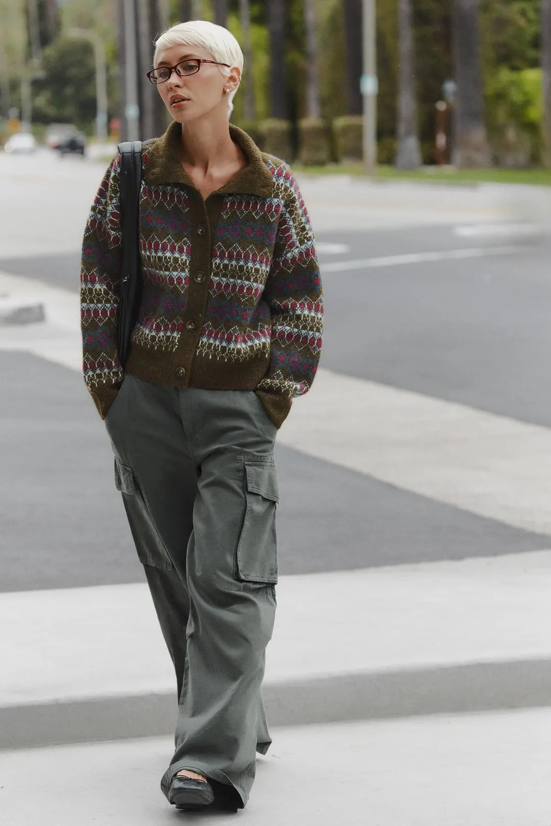 Жаккардовый кардиган, Zara