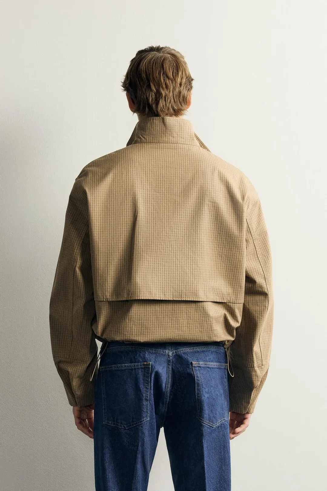 Куртка в клетку AARON LEVINE X ZARA, Zara