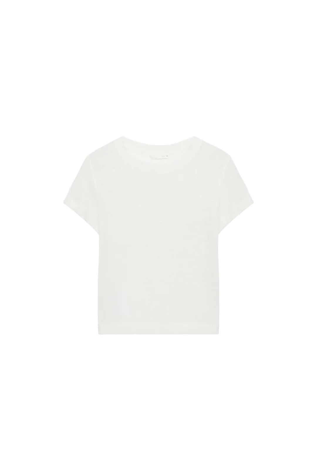 Футболка из фактурной ткани с короткими рукавами, Zara