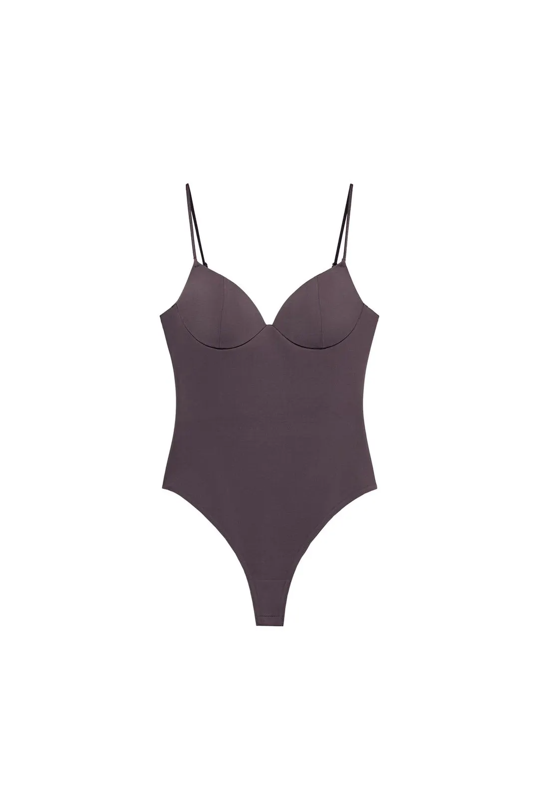 Боди с вырезом сердечком, Zara