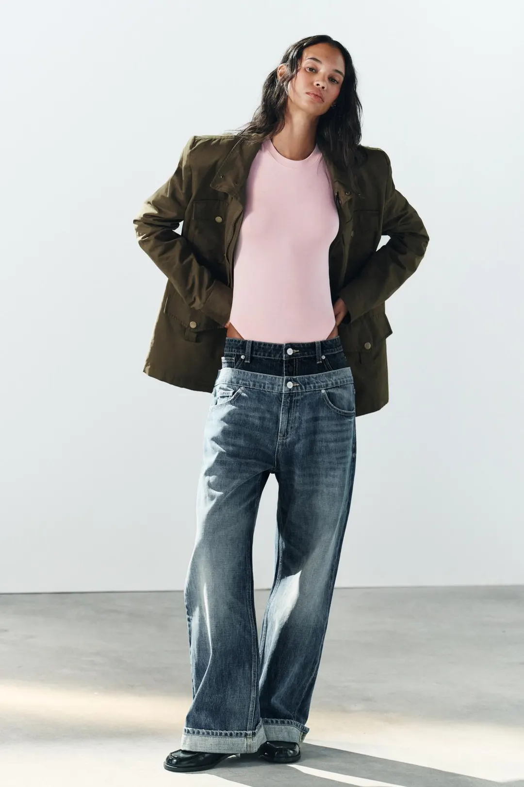 Боди с длинными рукавами, Zara