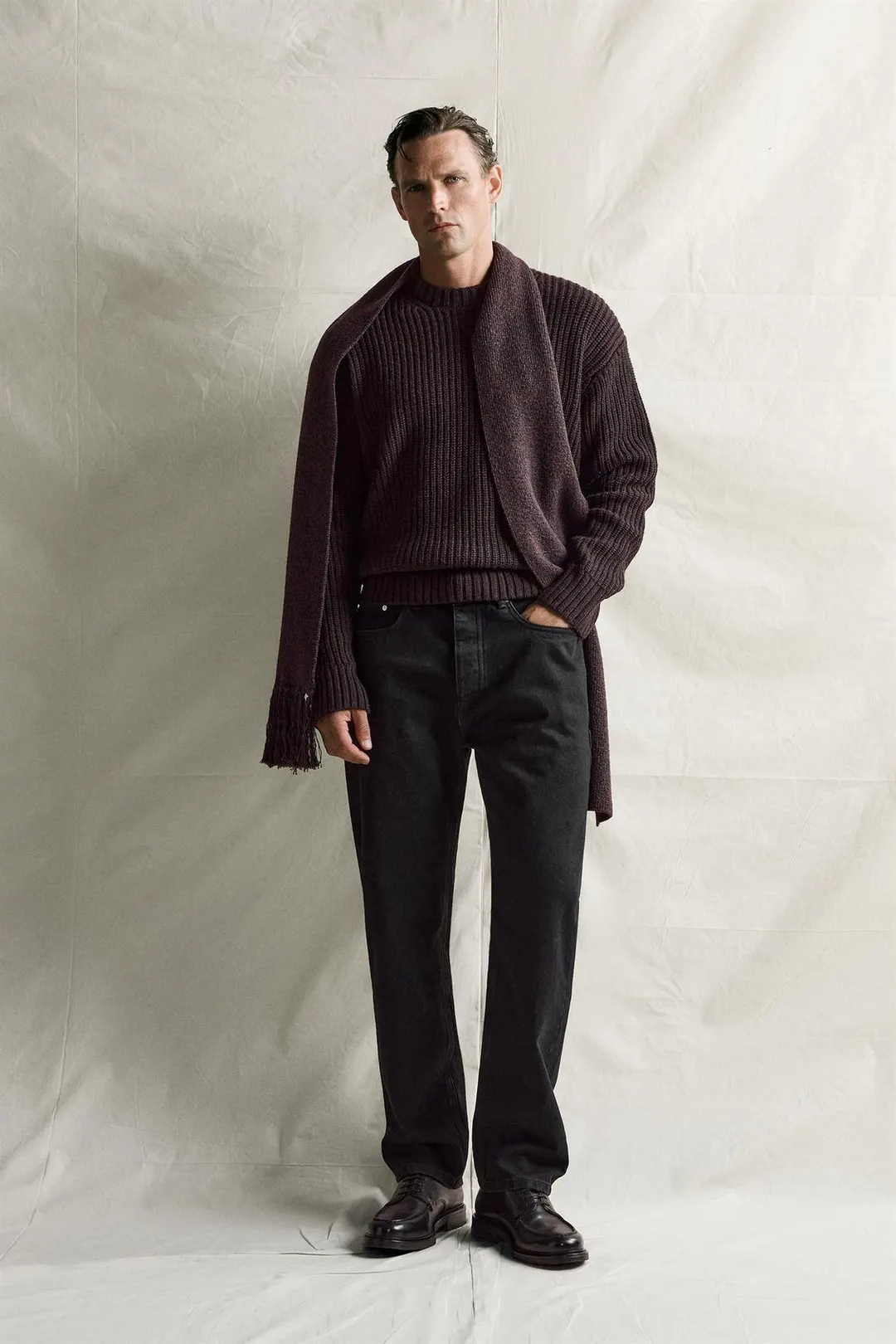 Джинсы прямого кроя, Zara