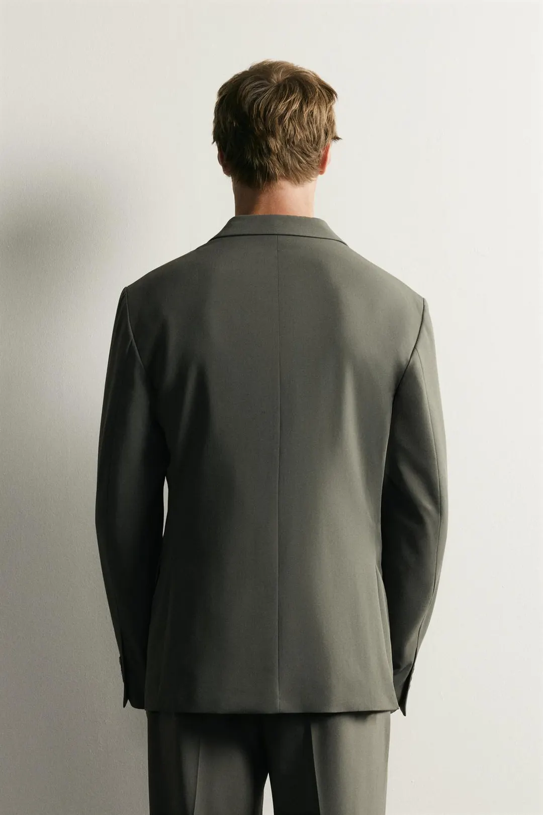 Пиджак двубортный Comfort Suit, Zara