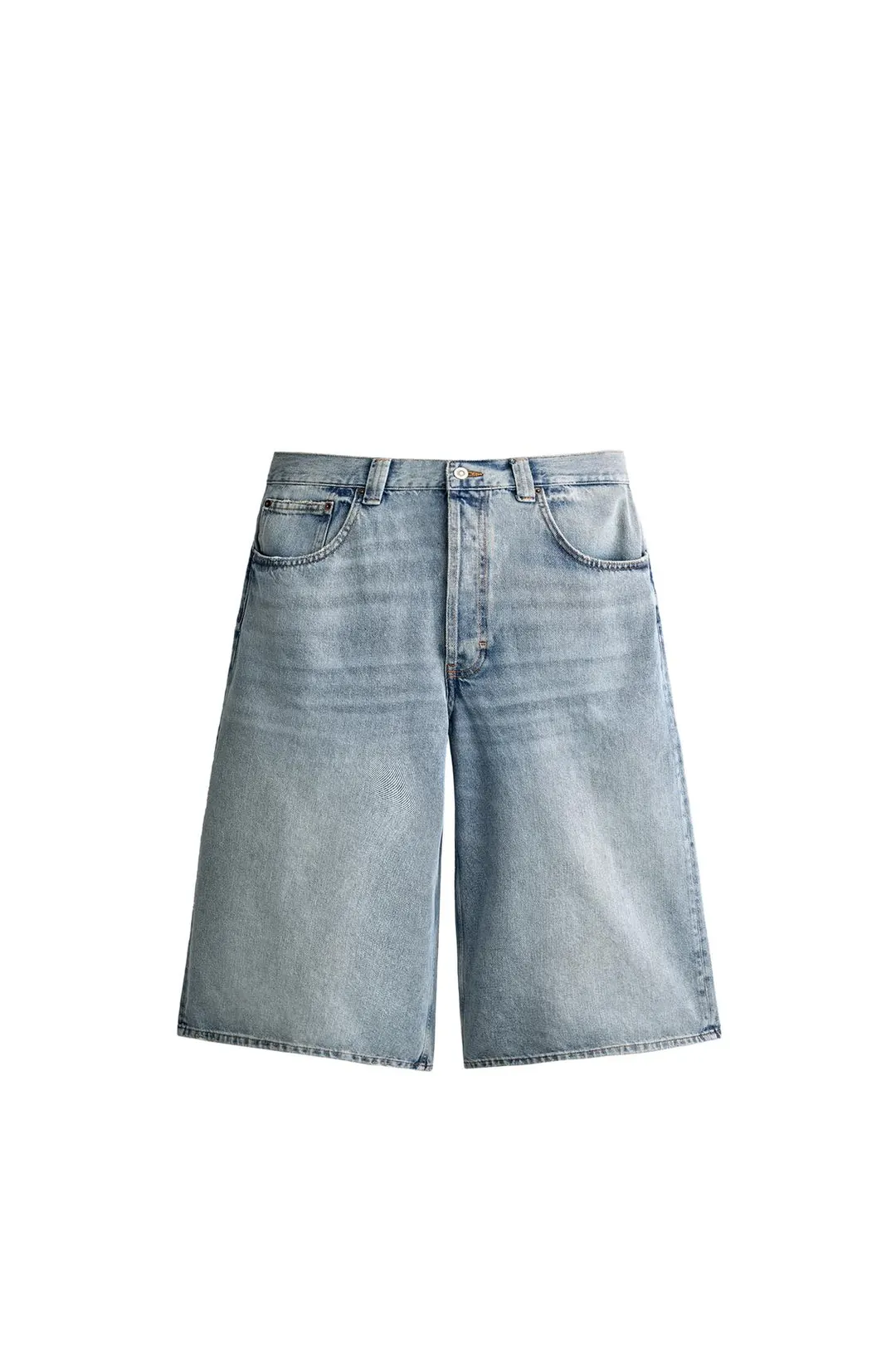 Шорты джинсовые мешковатого кроя, Zara