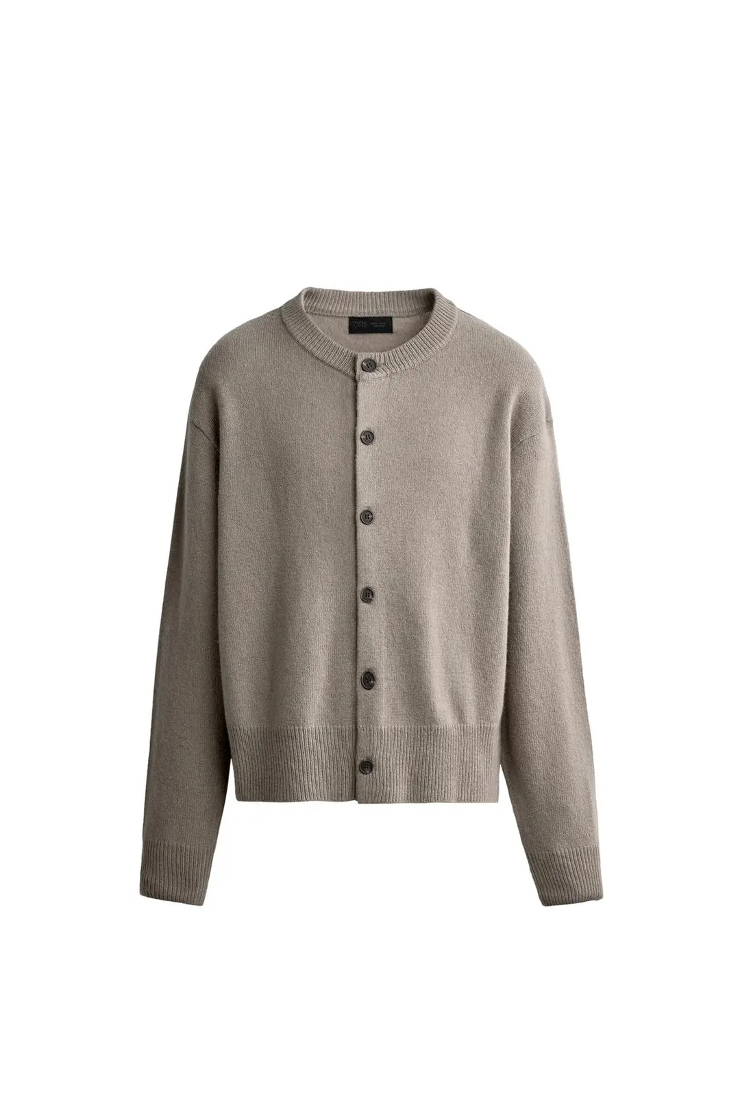 Кардиган свободного кроя из смесовой шерсти, Zara