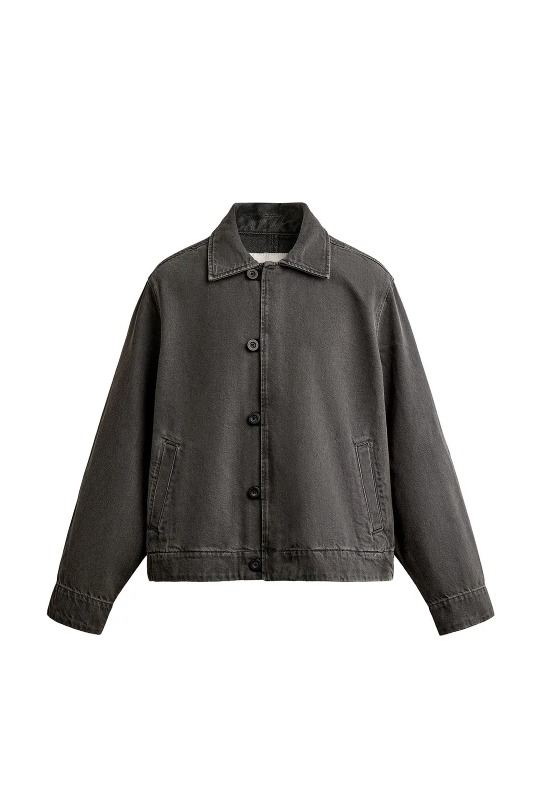 Укороченная куртка вареного окраса, Zara