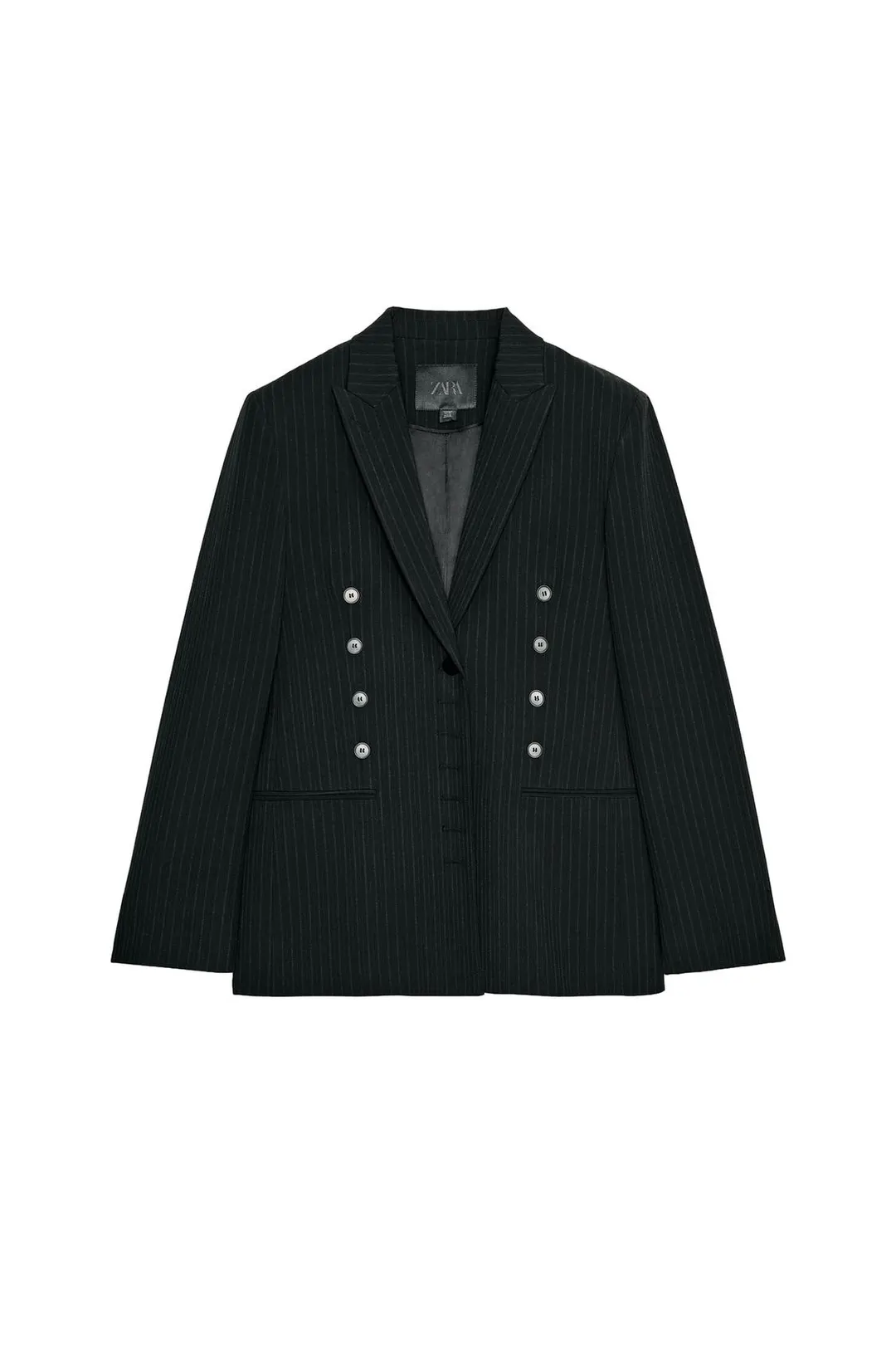 Полосатый блейзер ZW Collection, Zara