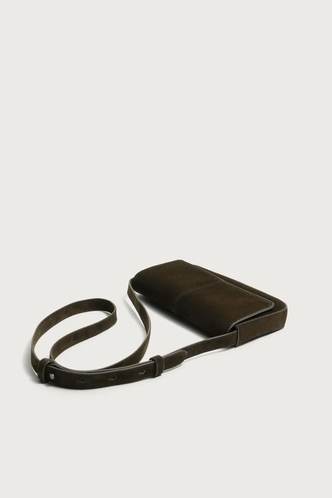Кожаная сумка через плечо, Zara