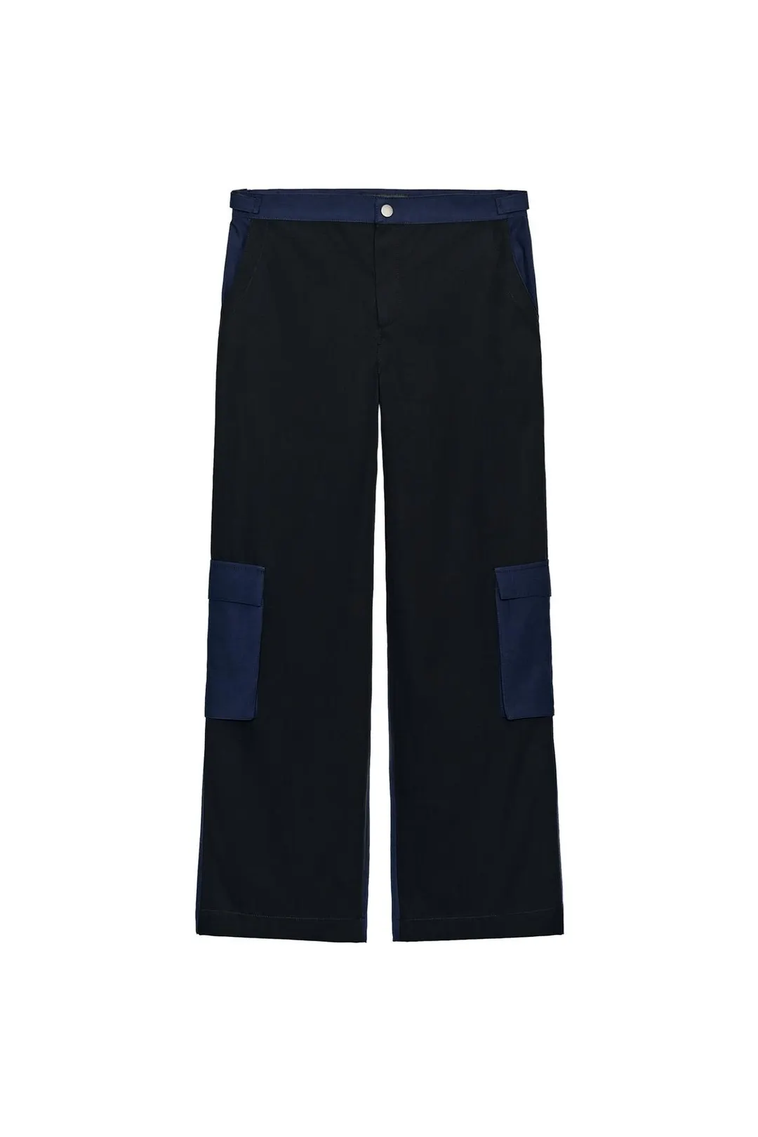 Брюки ZW Collection с комбинированными карманами, Zara