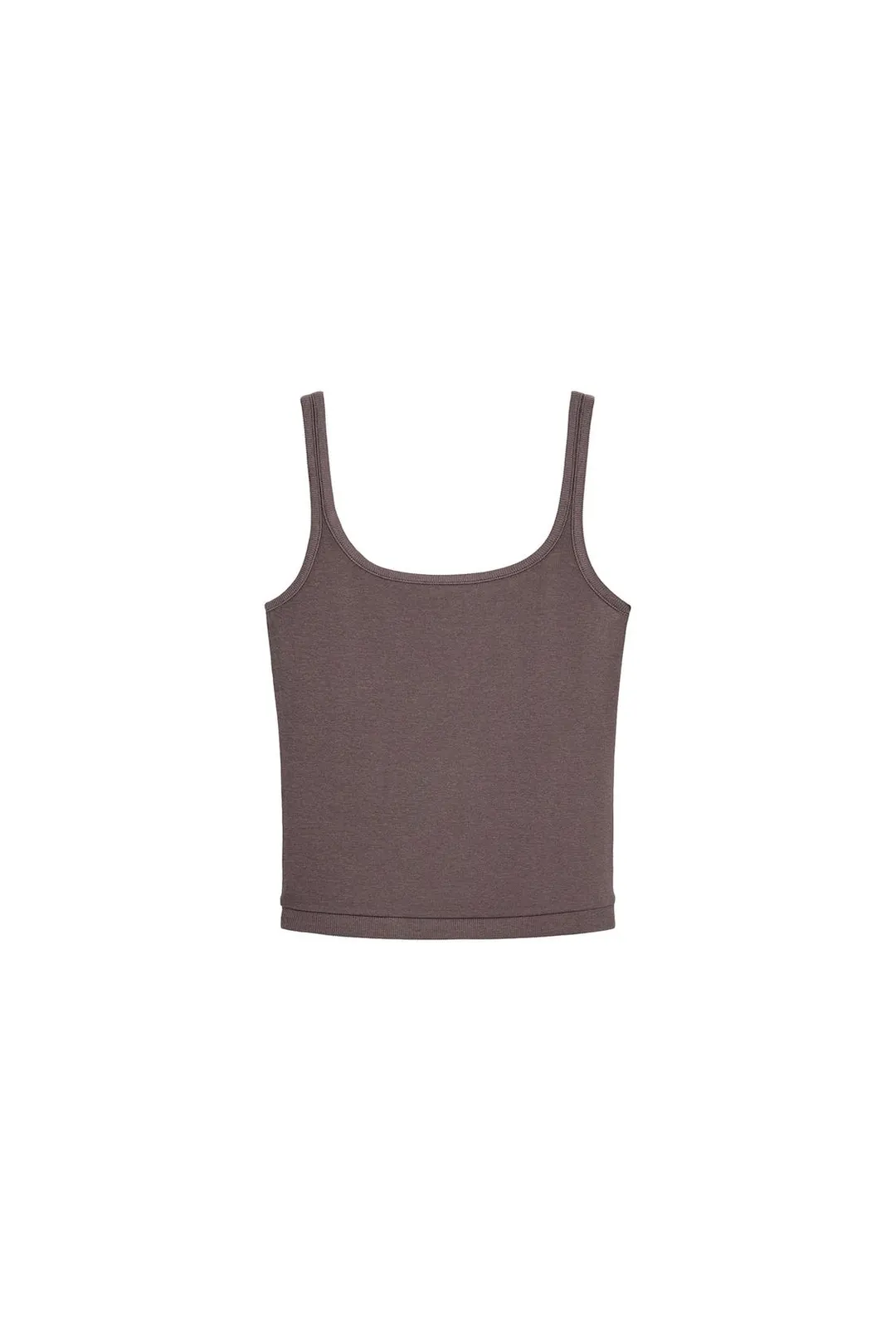Топ на бретелях из хлопка и модала, Zara