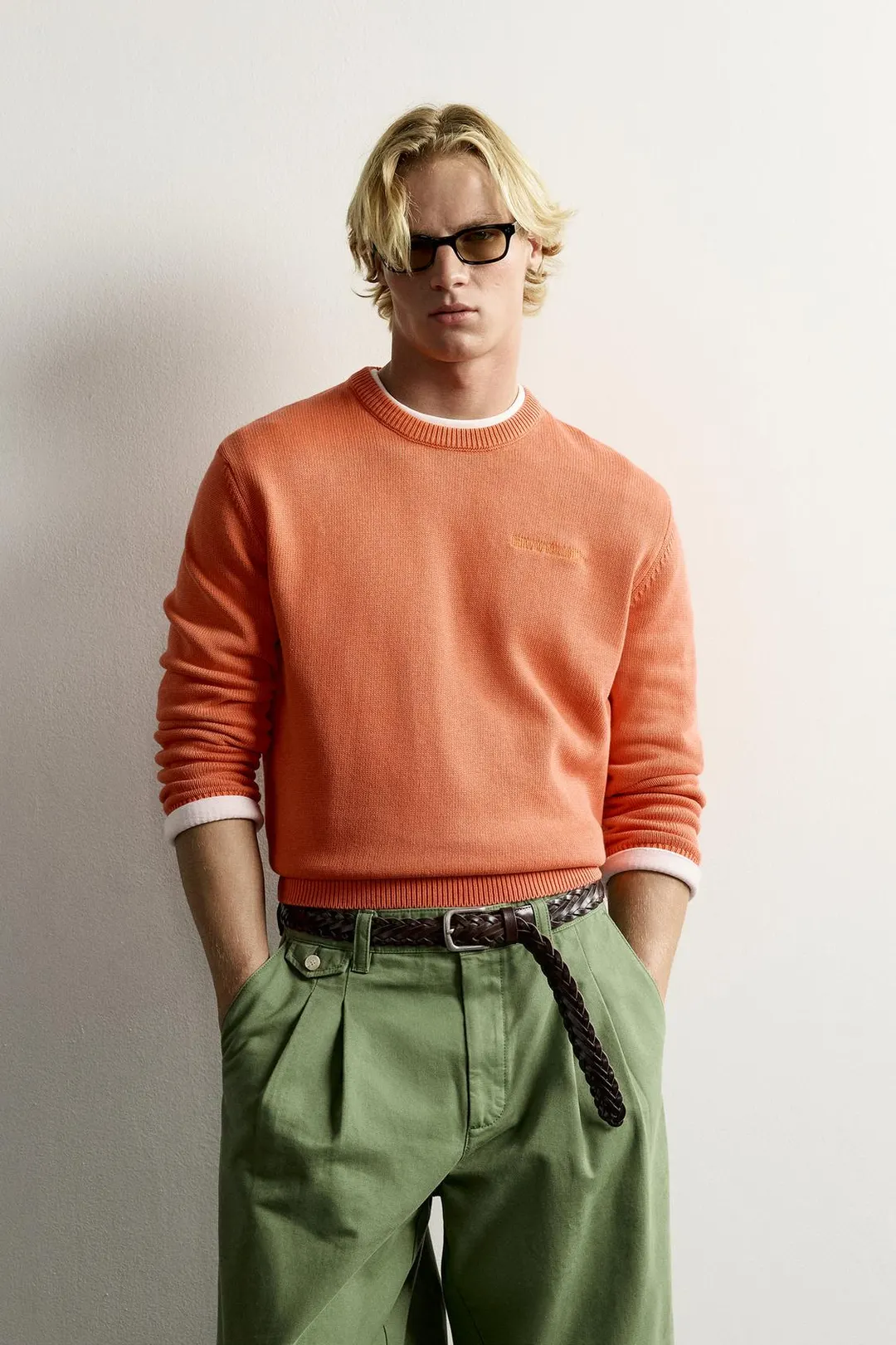 Джемпер из 100% хлопка с вышивкой Fruit of the Loom™, Zara