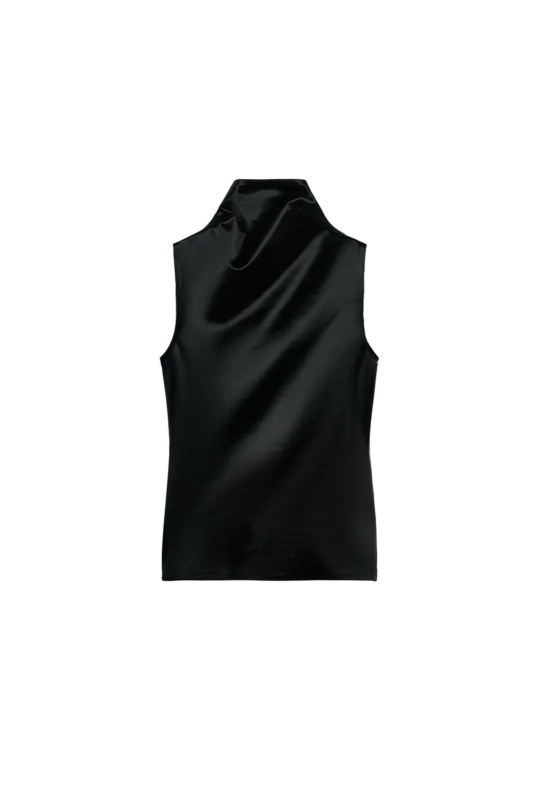 Топ с высоким воротником, Zara