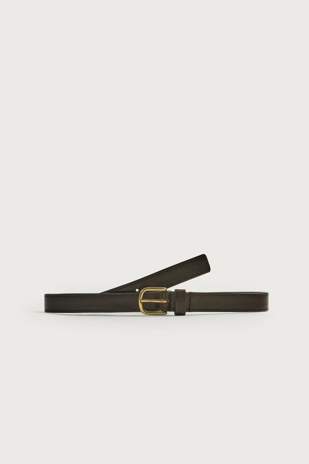 Ремень классический кожаный, Zara