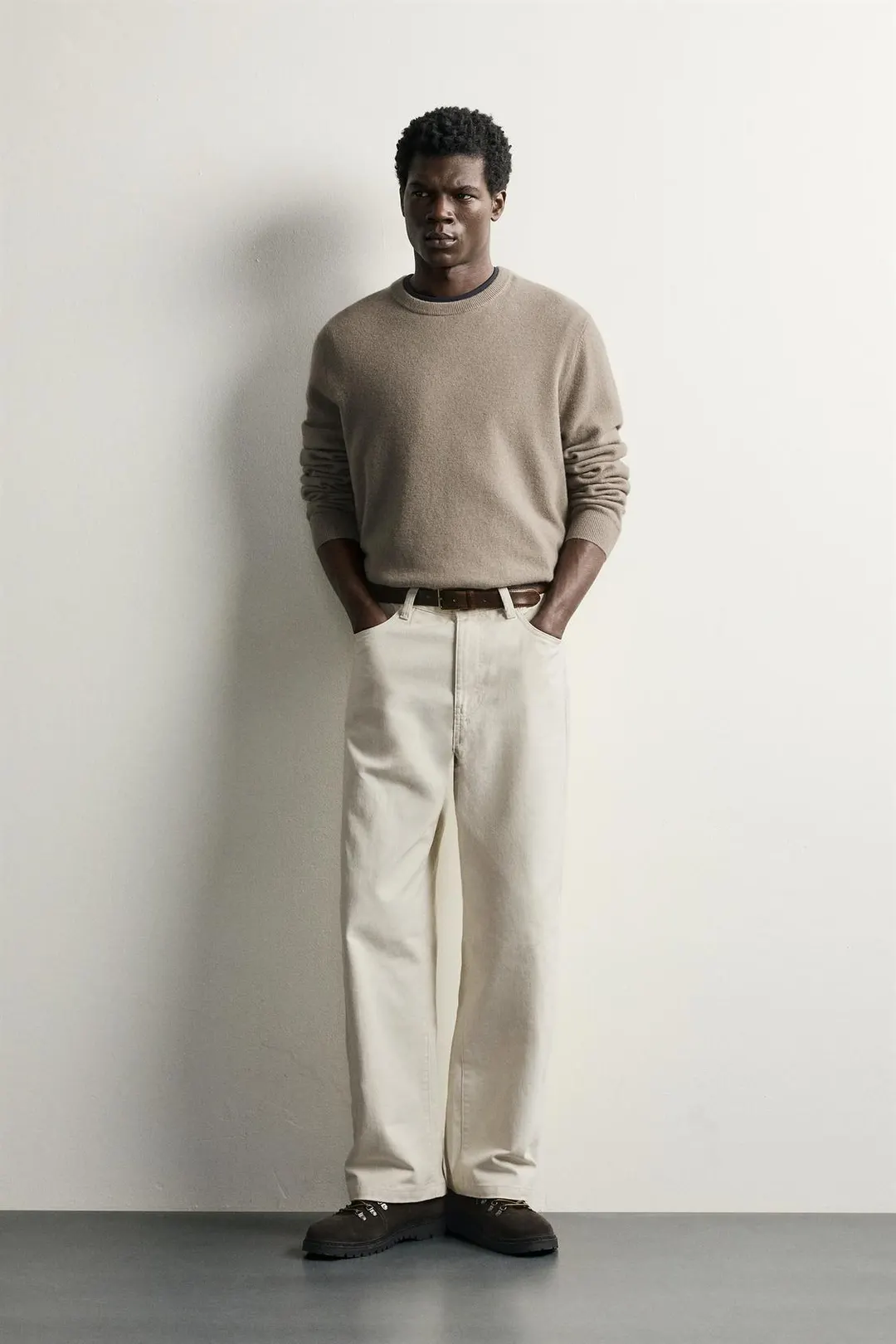Брюки с прямыми штанинами, Zara