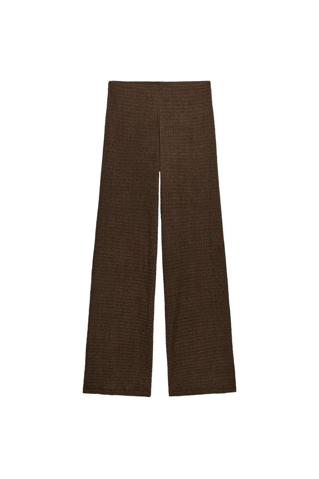 Брюки прямые фактурные, Zara