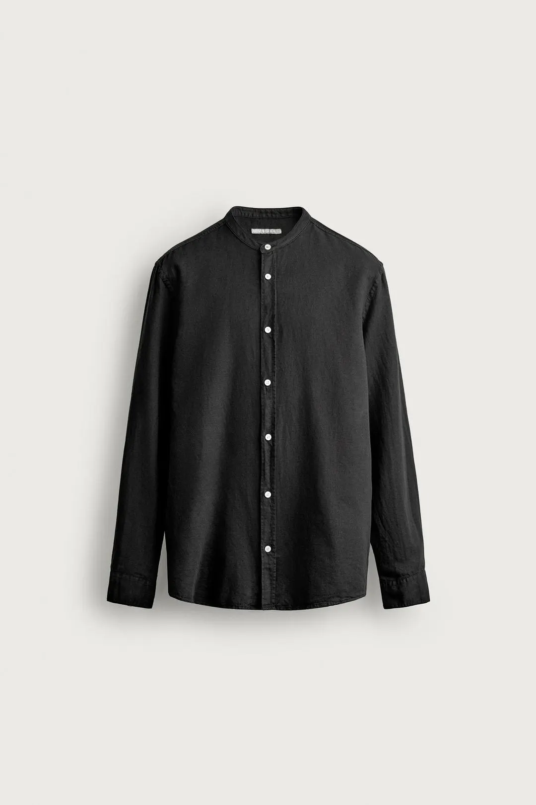 Рубашка свободного кроя из льна и хлопка, Zara