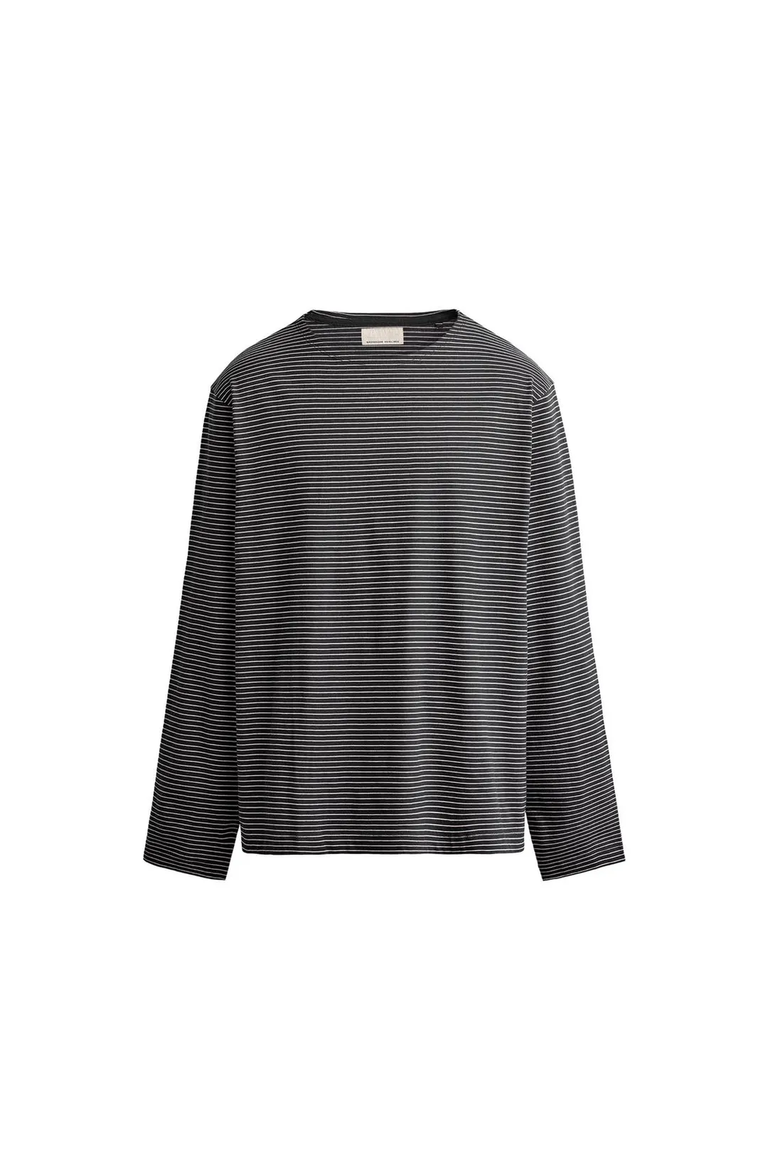 Футболка в полоску из жаккарда, Zara
