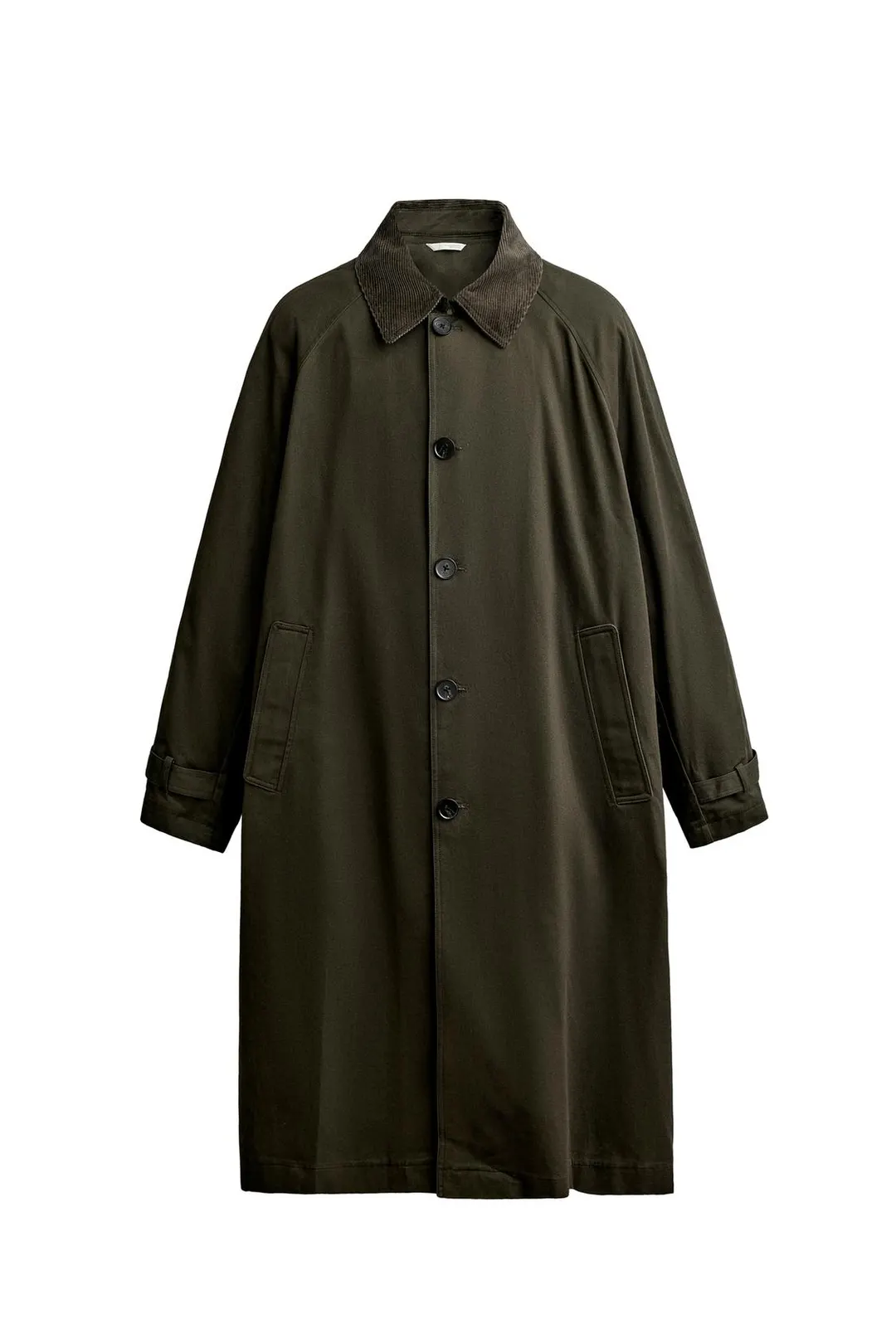 Контрастный тренч 2 в 1, Zara
