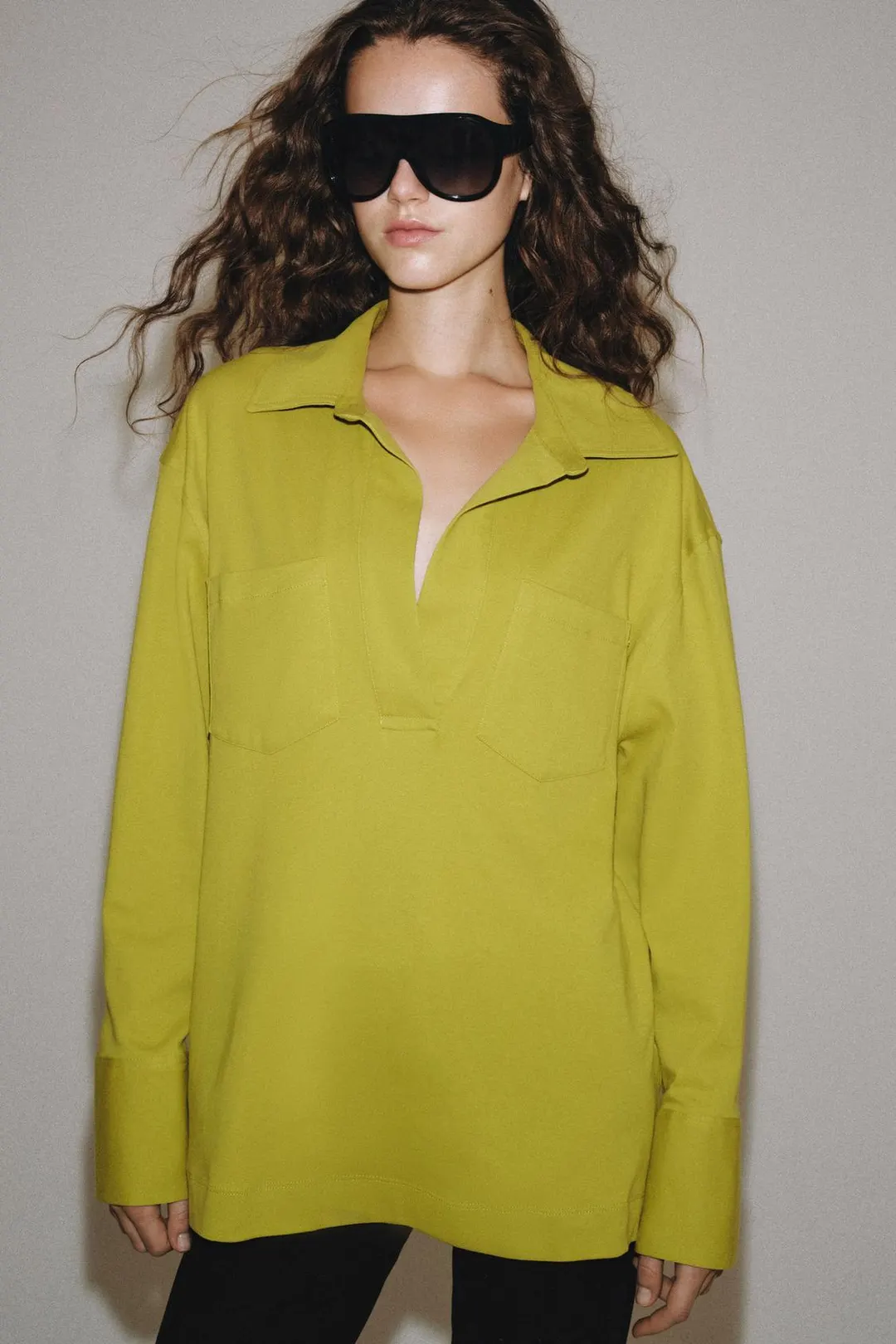 Футболка поло с карманом, Zara