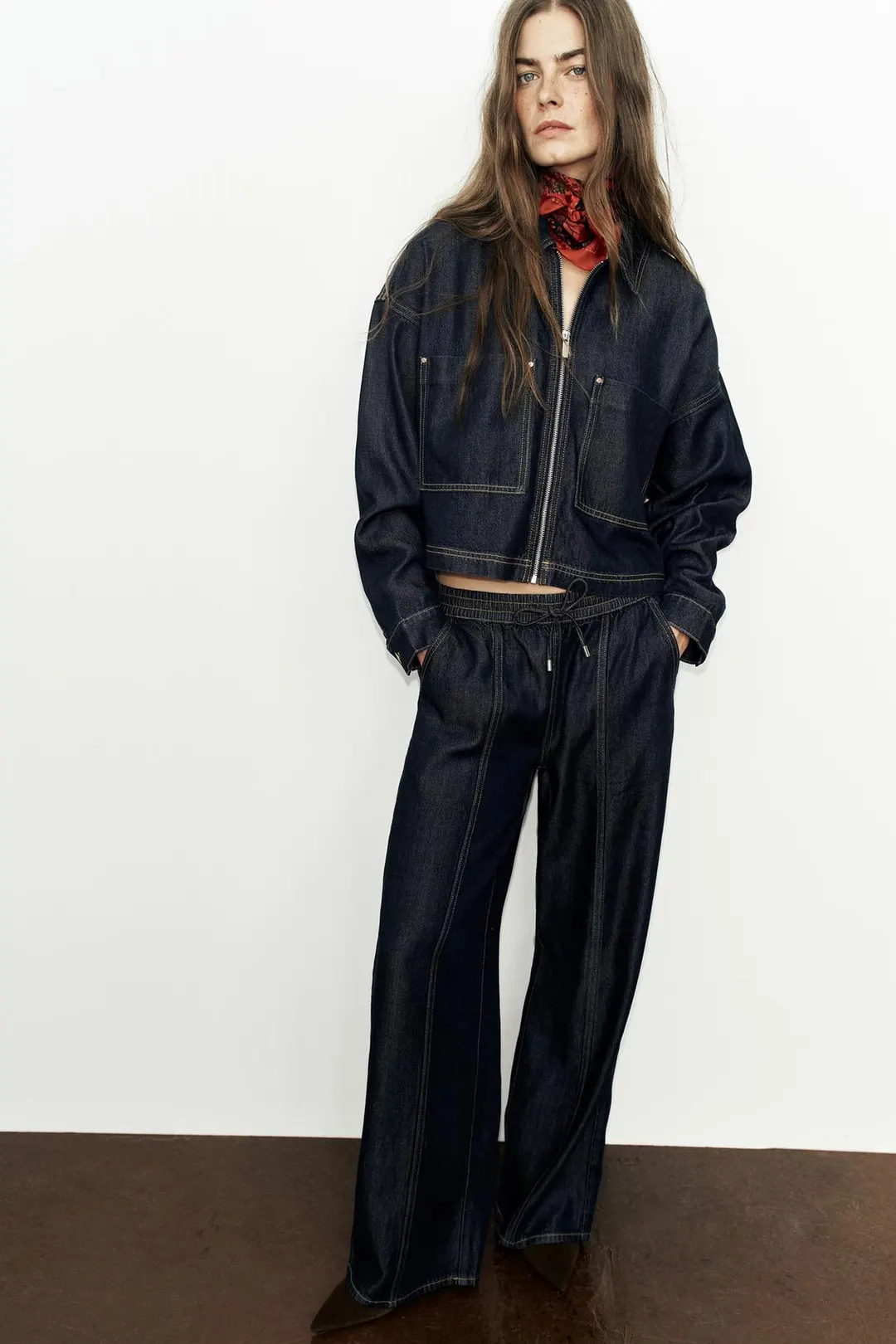 Куртка укороченная на молнии Z1975, Zara