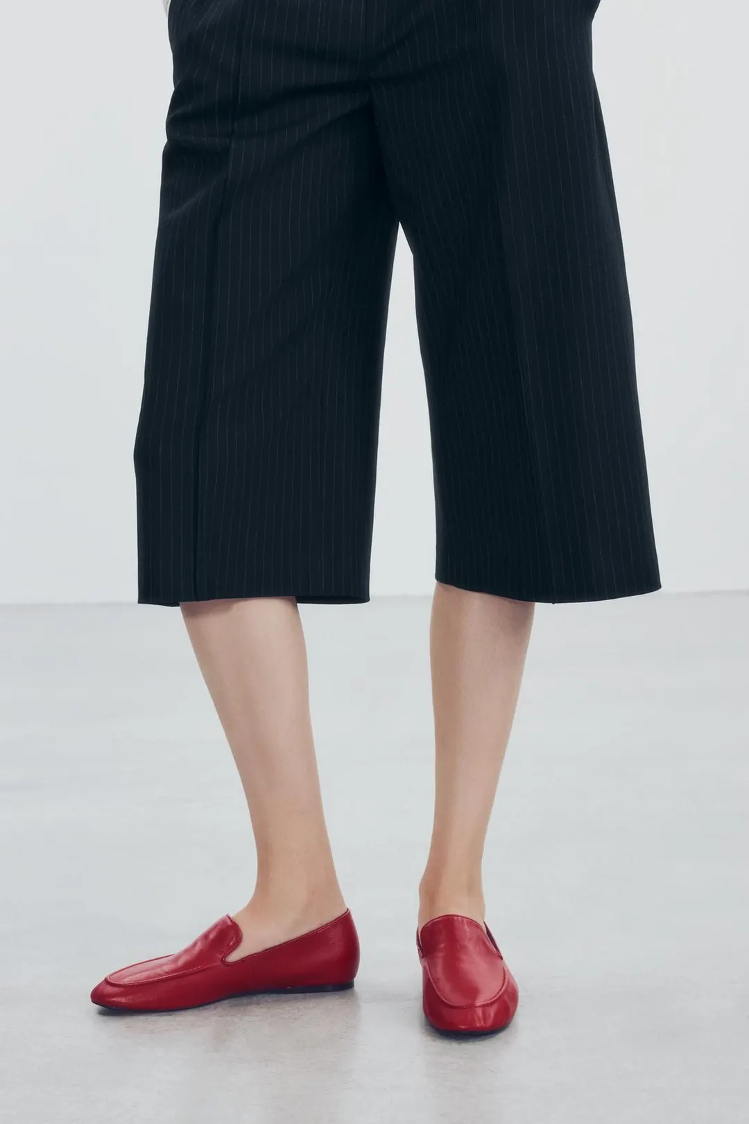 Лоферы кожаные, Zara