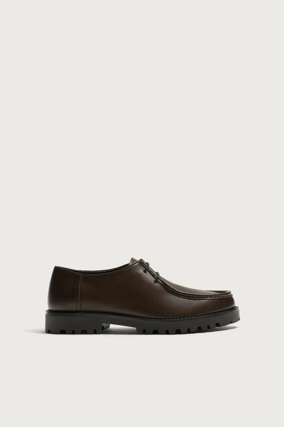 Мокасины на тракторной подошве, Zara