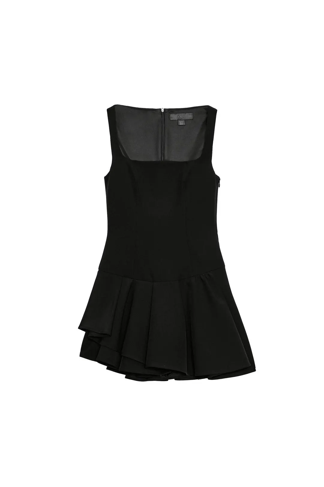 Платье мини с оборками, Zara
