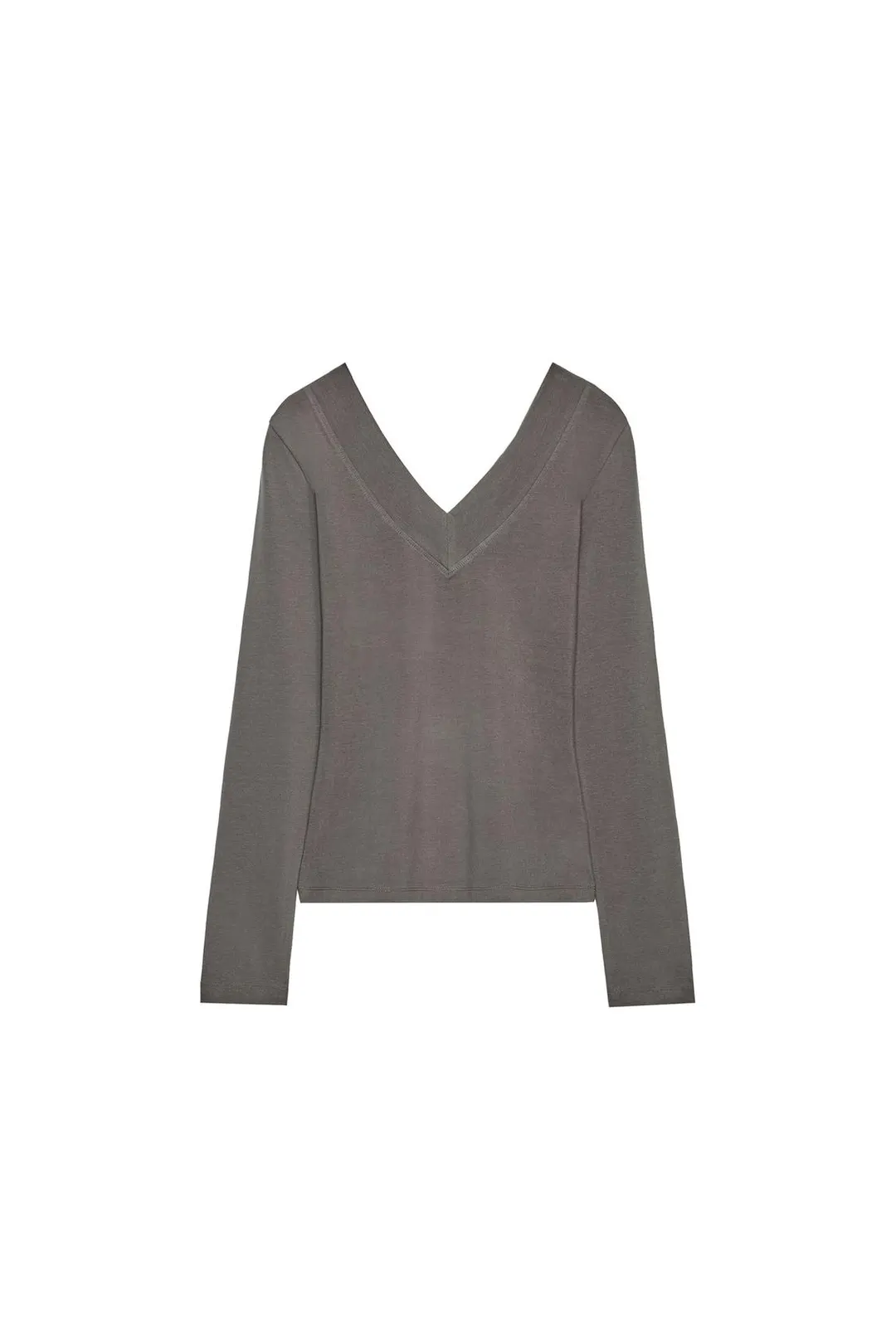 Футболка с V-образным вырезом, Zara