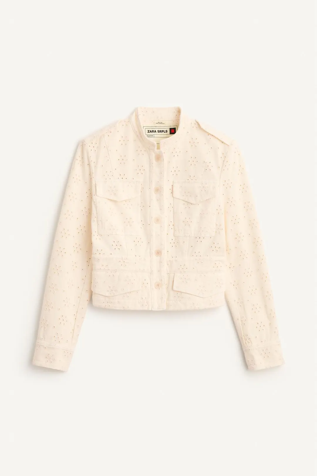 Жакет с вышивкой шифли, Zara
