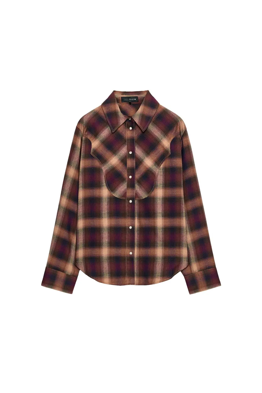 Рубашка в клетку, Zara