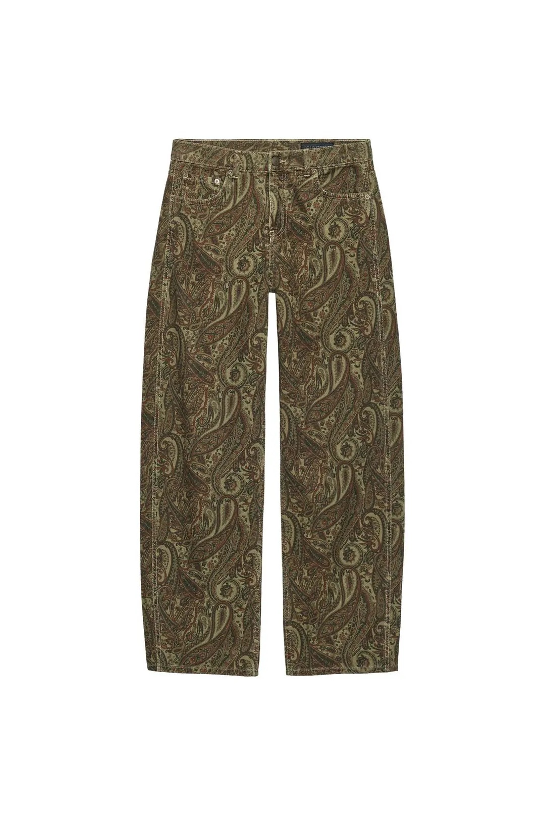 Джинсы ZW Collection прямого изогнутого кроя средней посадки, Zara