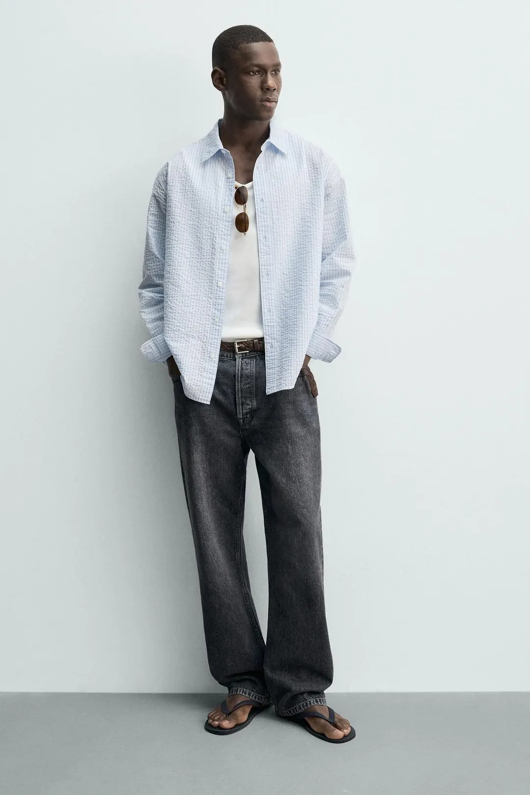 Сандалии с ремешками, Zara