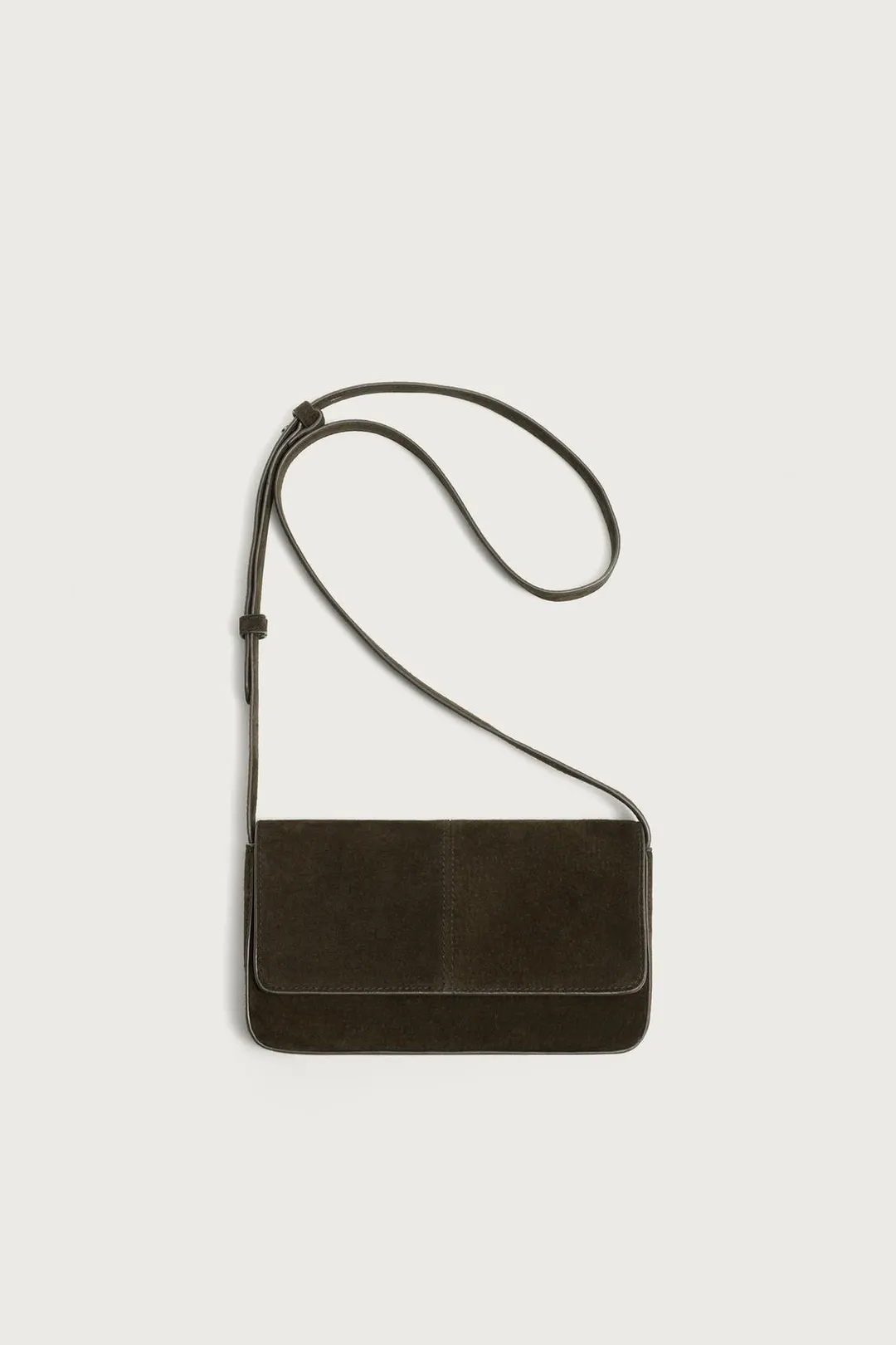 Кожаная сумка через плечо, Zara
