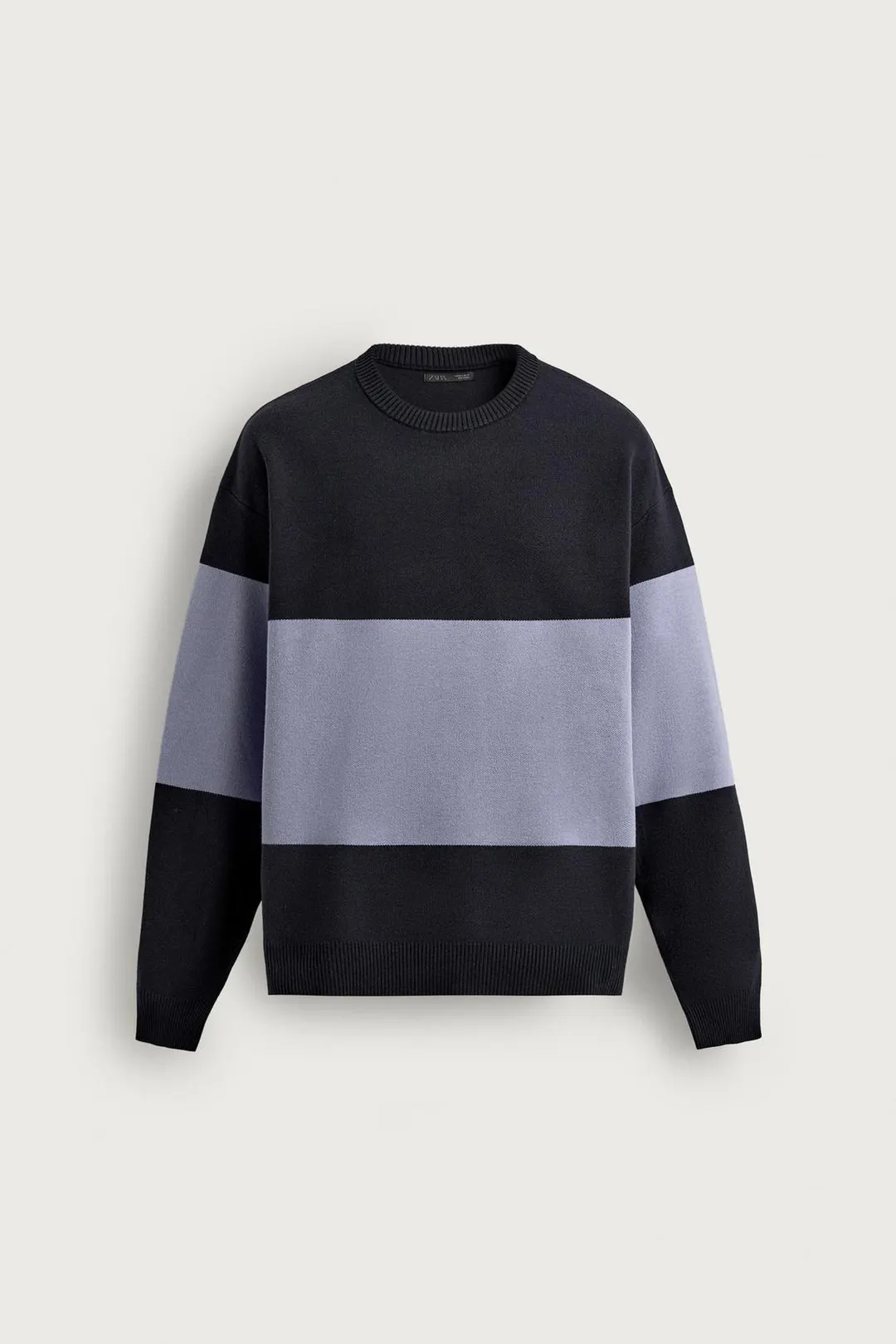 Джемпер свободного кроя в стиле колор-блок, Zara