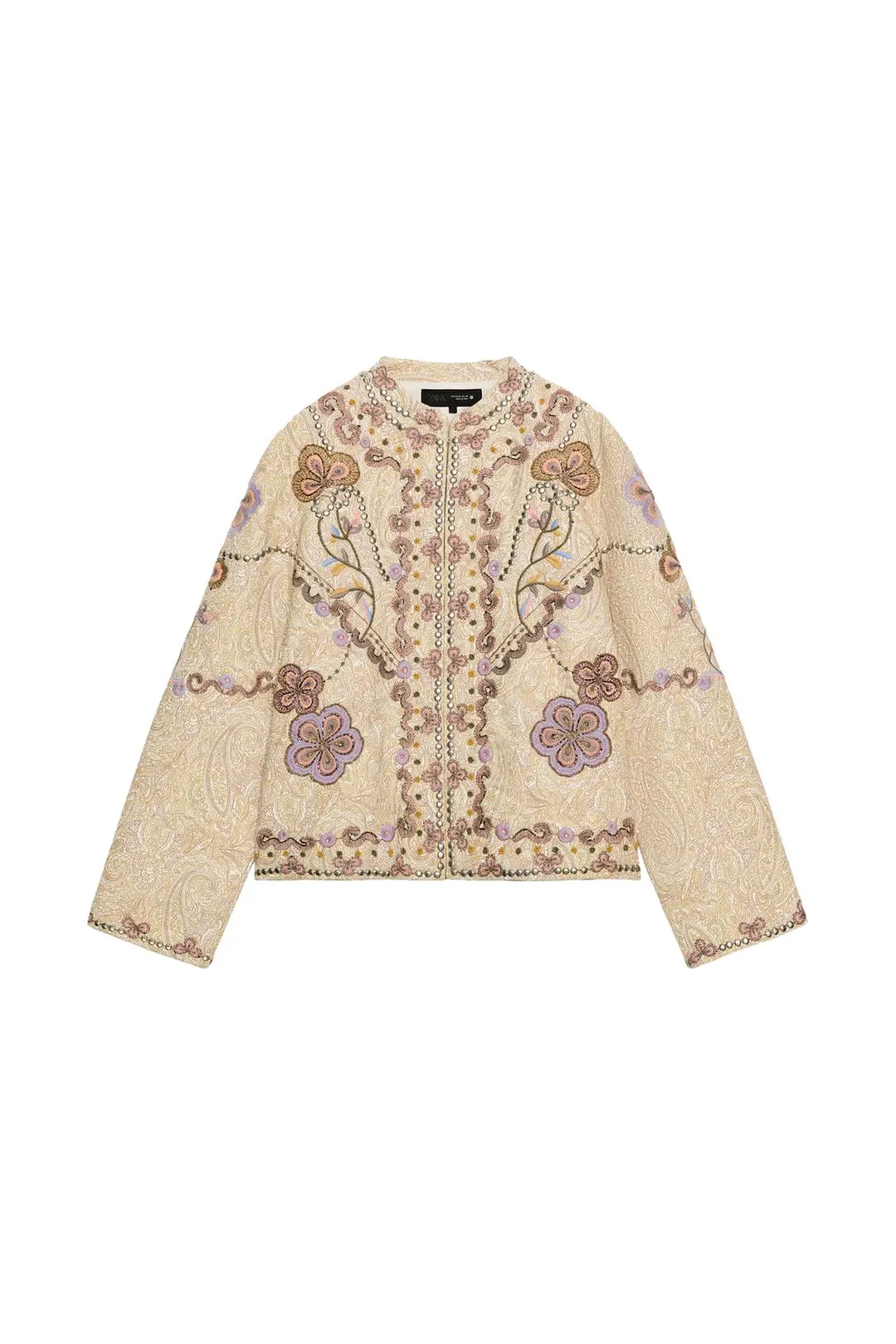 Куртка с вышивкой ZW Collection, Zara