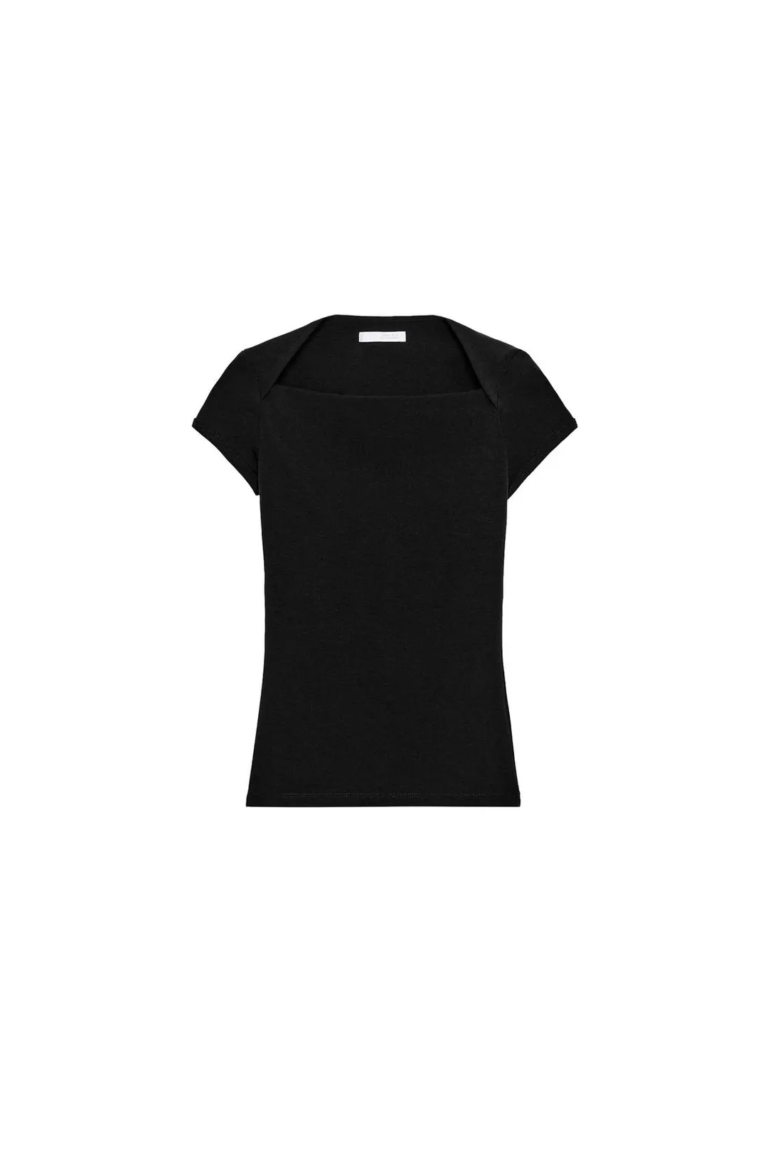Футболка с квадратным вырезом, Zara