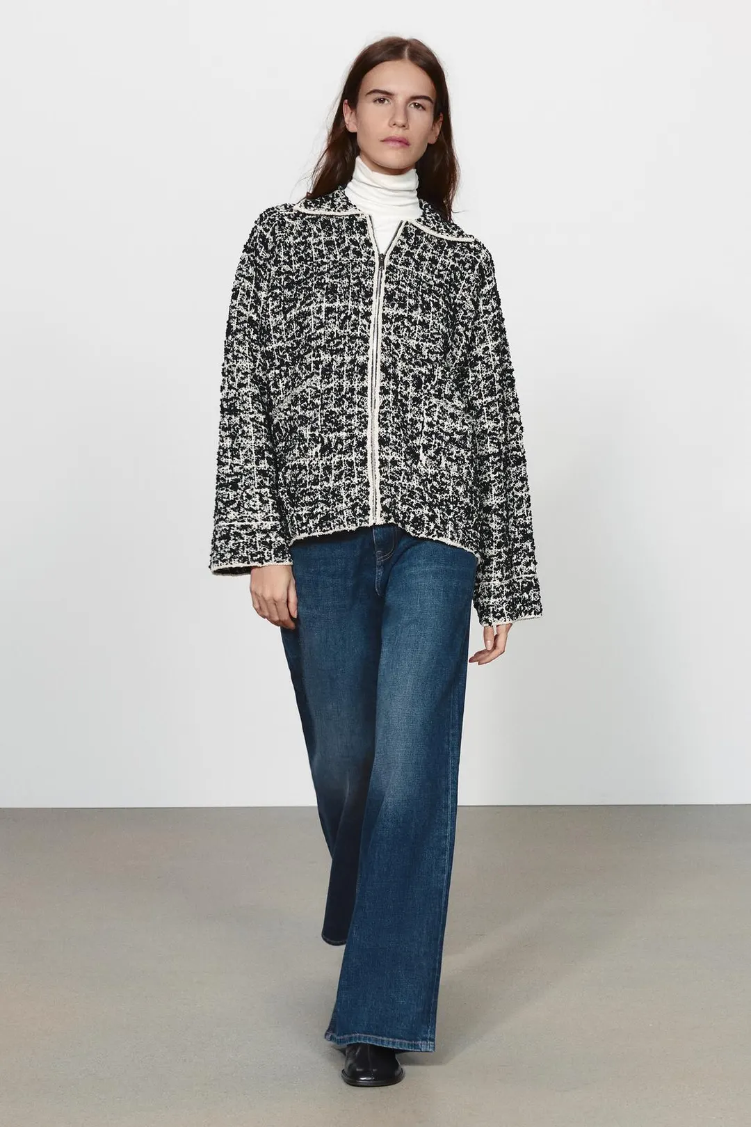 Кардиган структурного кроя, Zara
