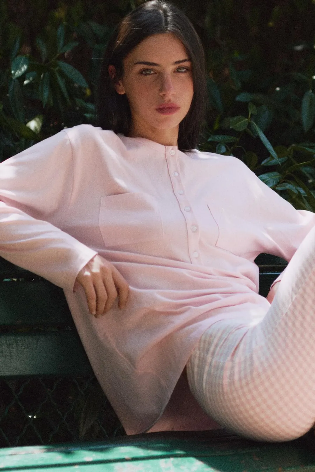 Футболка хенли с карманами, Zara