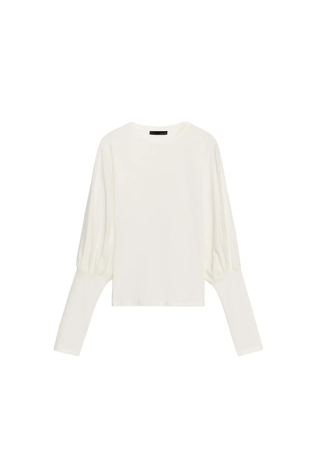 Футболка с пышными рукавами, Zara