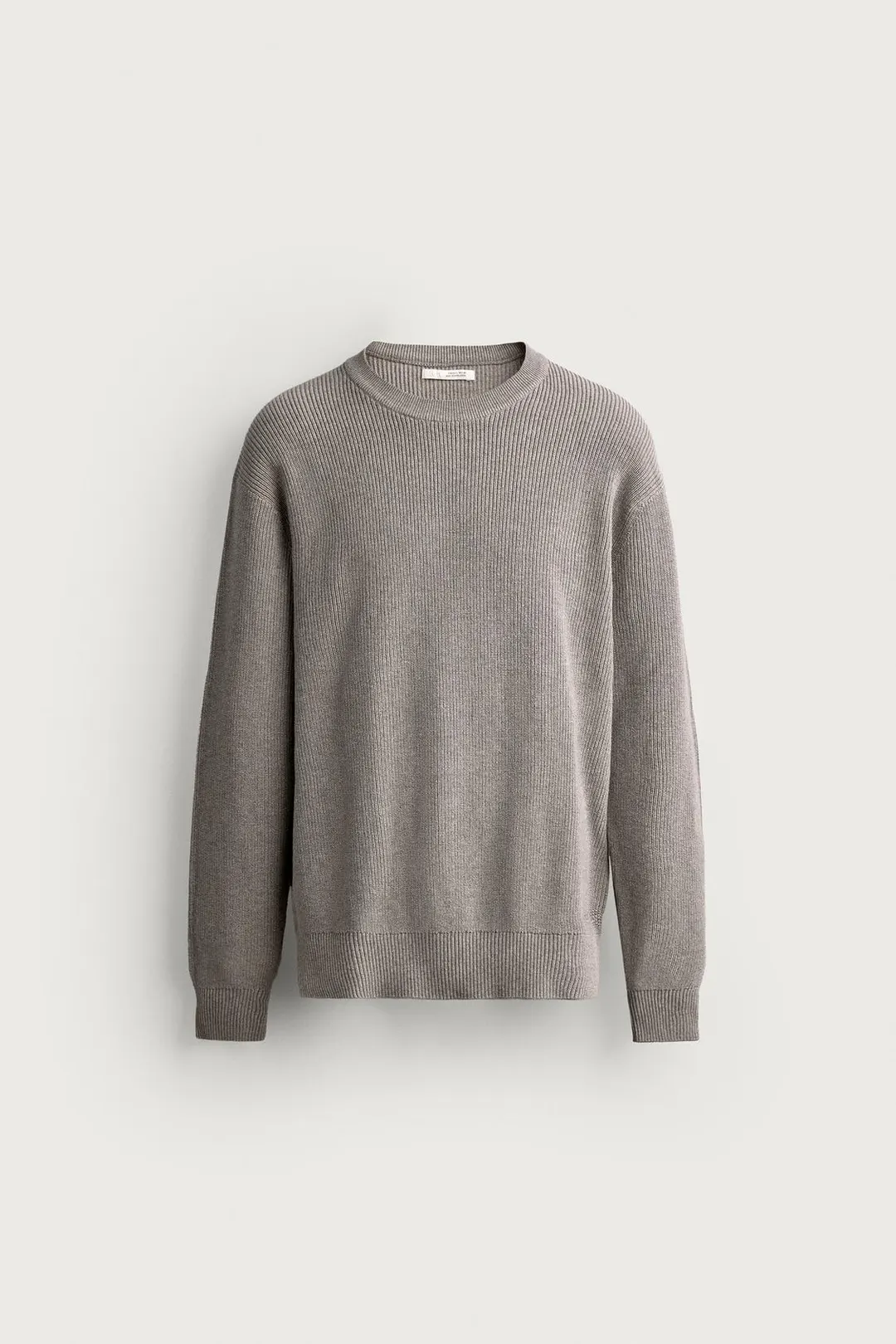 Джемпер прямого кроя платочной вязки, Zara