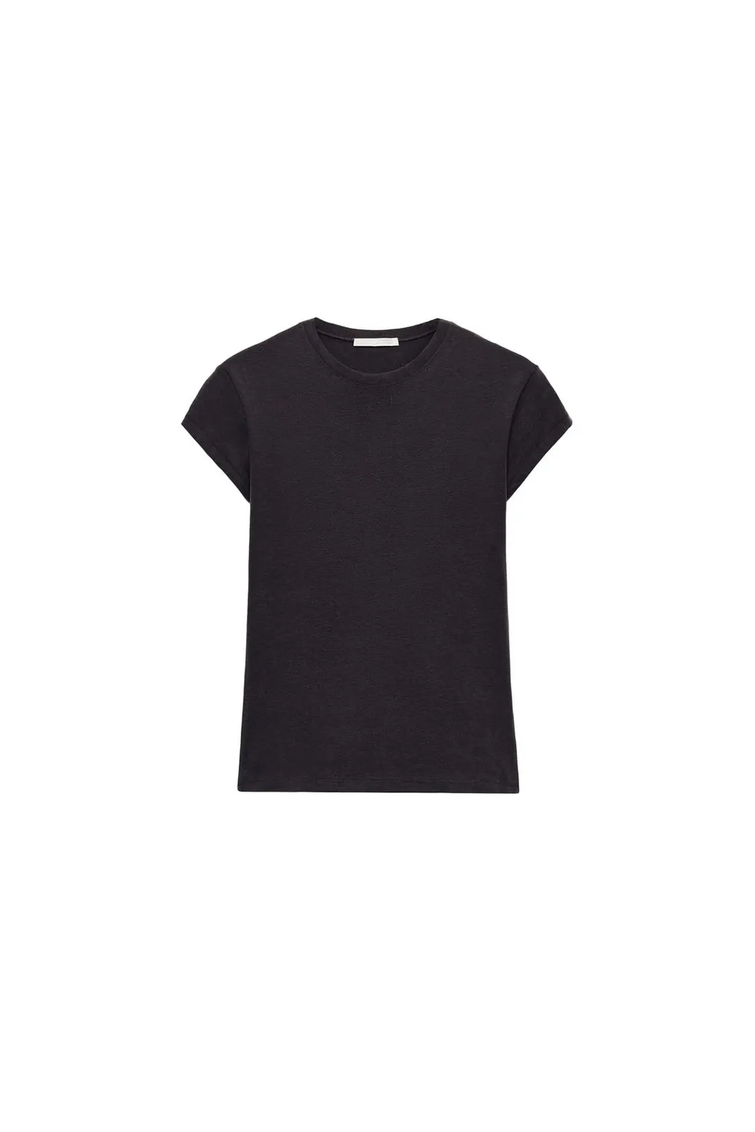 Футболка облегающего кроя с короткими рукавами, Zara