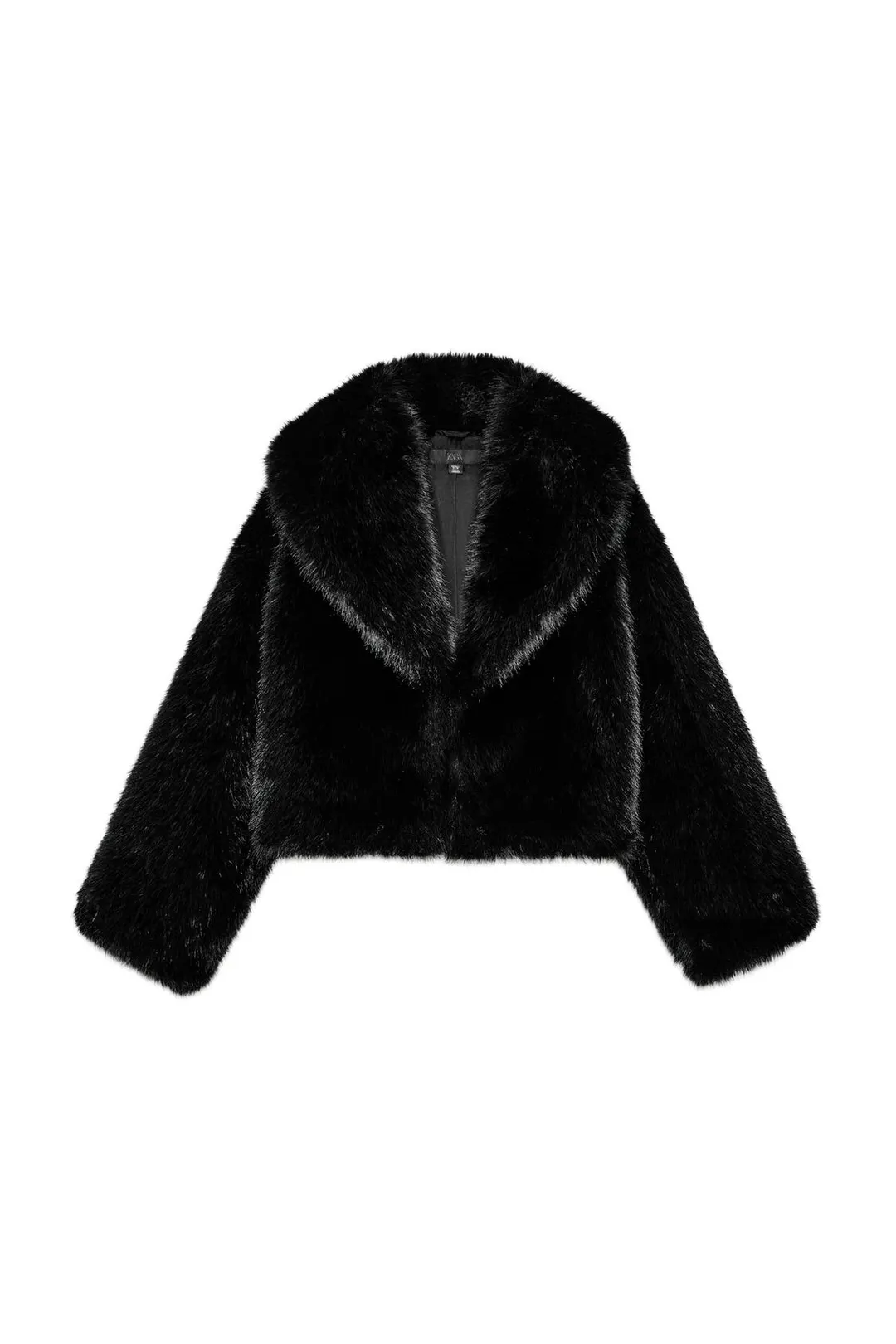 Короткая шуба из искусственного меха, Zara